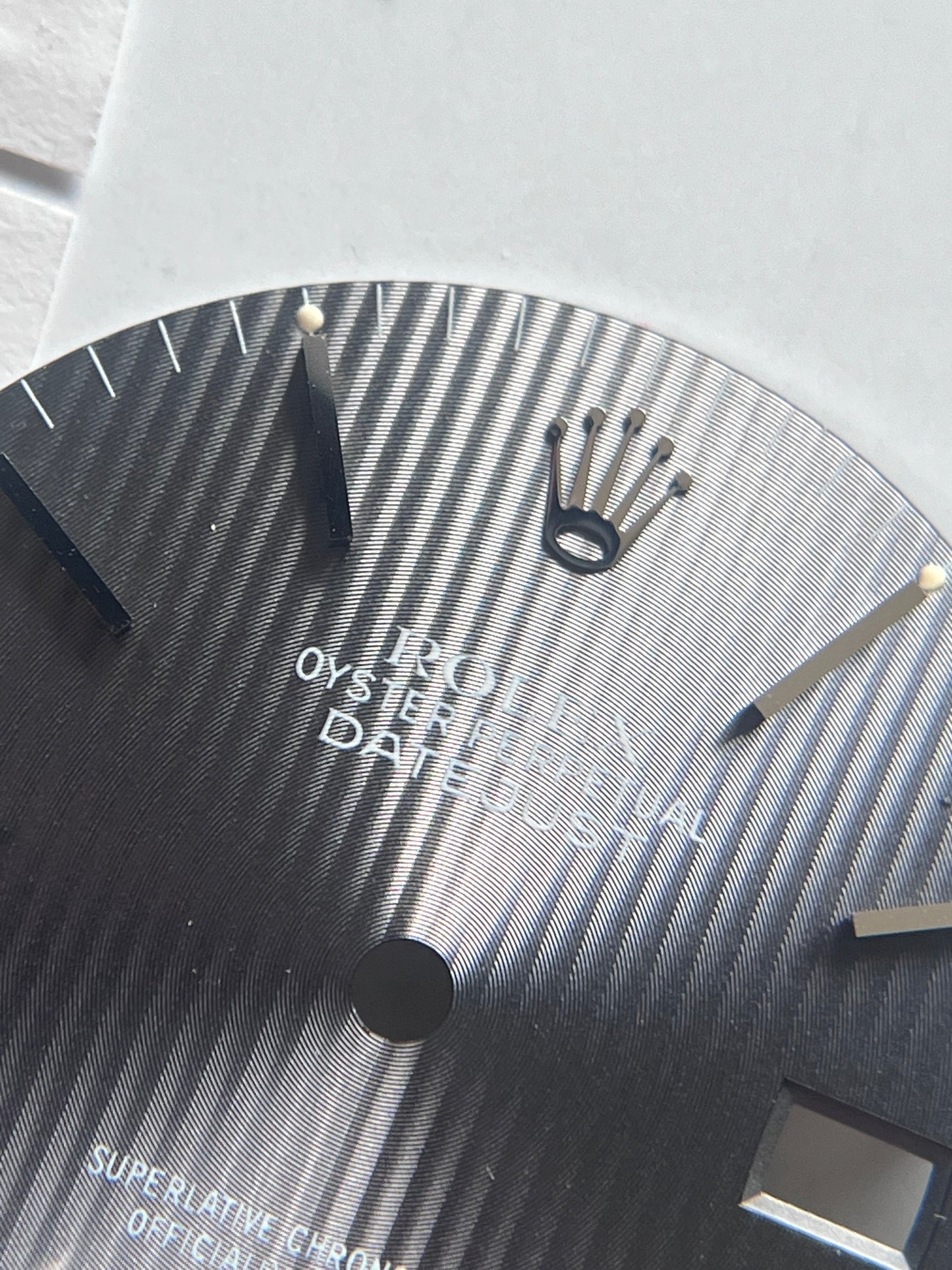 NOS Rolex Oyster Perpetual Datejust Tapestry Dial & Hands