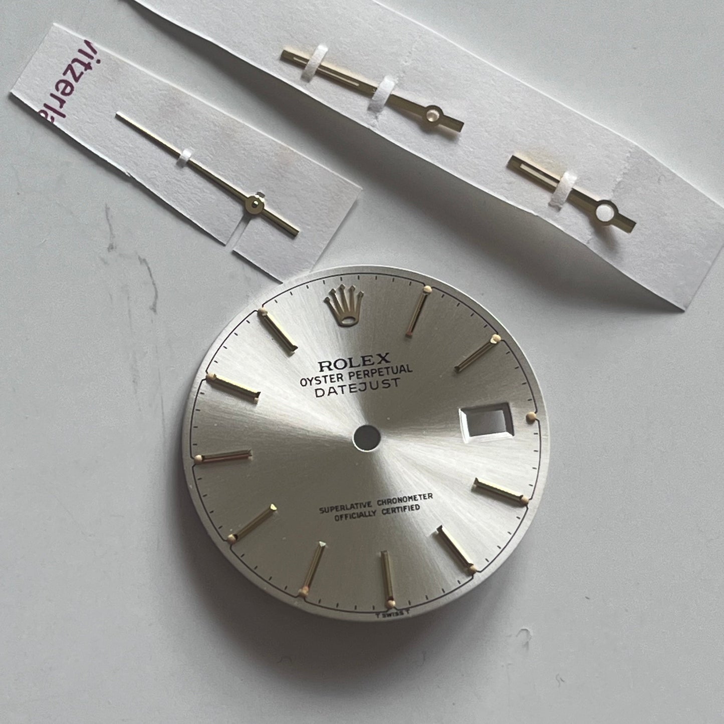 NOS Rolex Oyster Perpetual Datejust Dial & Hands