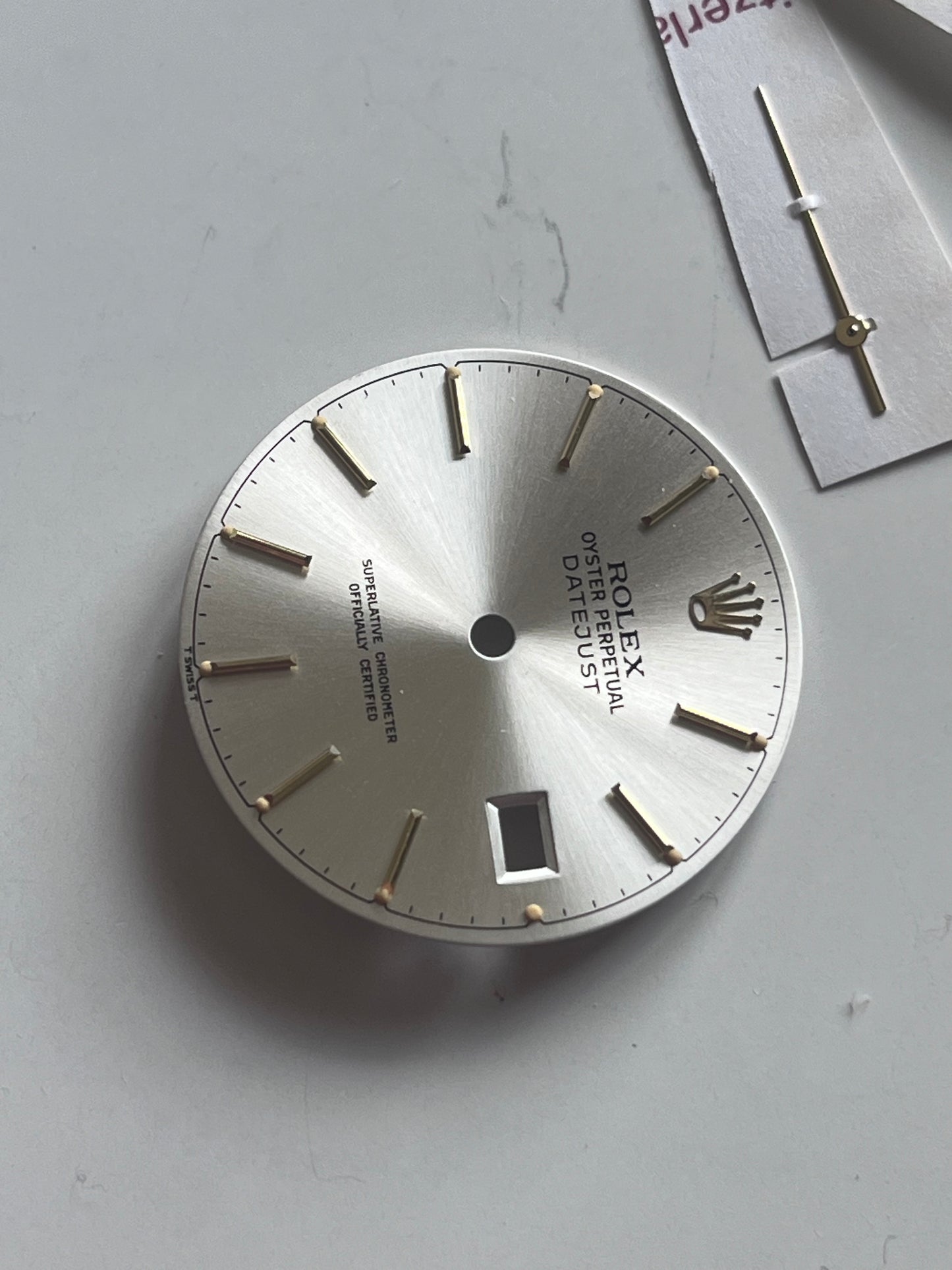 NOS Rolex Oyster Perpetual Datejust Dial & Hands