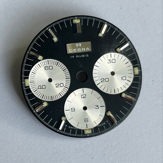 Oebra Valjoux 72 Dial (Poor Mans Sherpagraph)