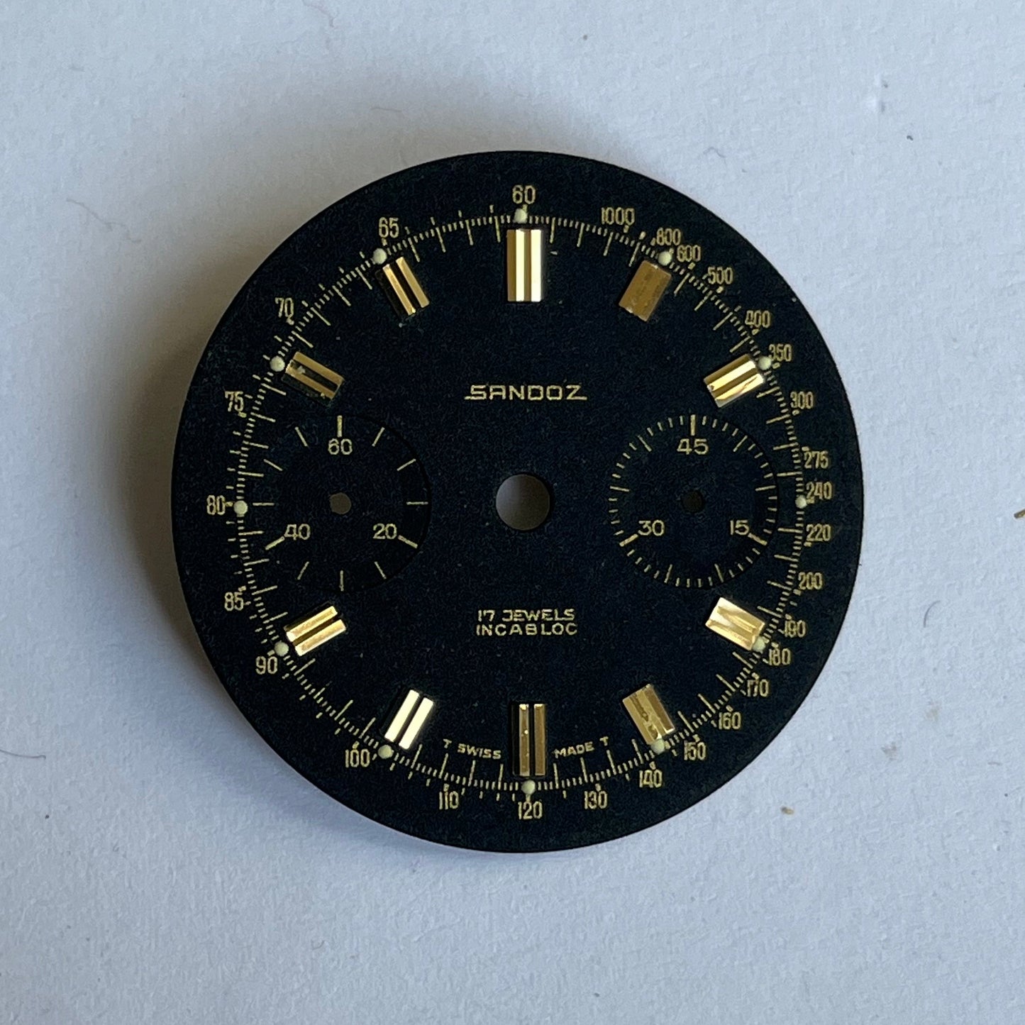 Sandoz Chronograph Dial Landeron 248