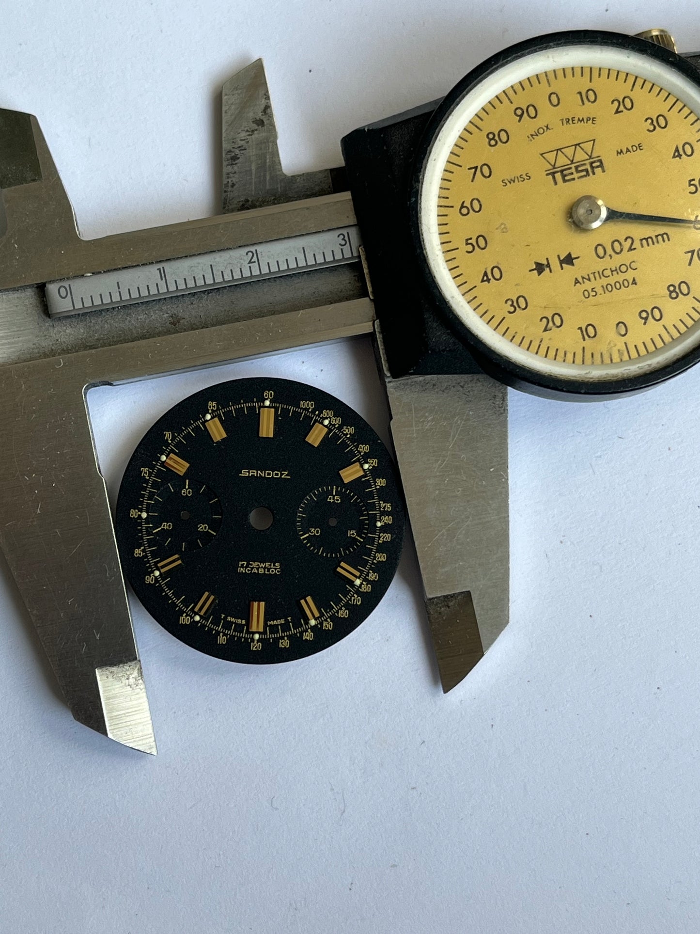 Sandoz Chronograph Dial Landeron 248