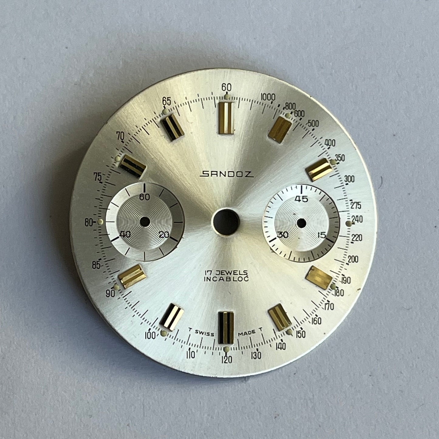 Sandoz Chronograph Dial Landeron 248