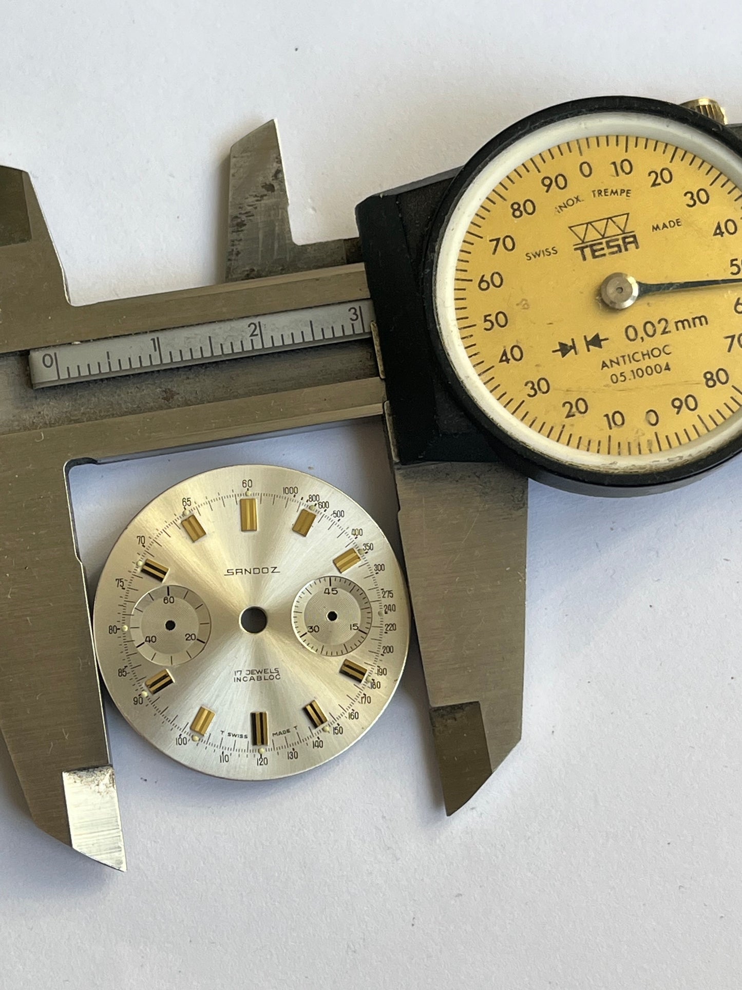 Sandoz Chronograph Dial Landeron 248