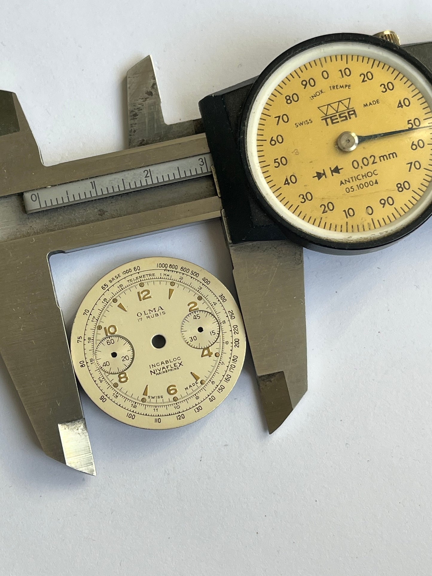 Olma Nivaflex Chronograph Dial Landeron 248