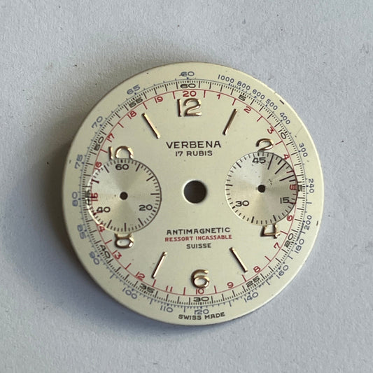 Verbene Antimagnetic Chronograph Dial Landeron 248