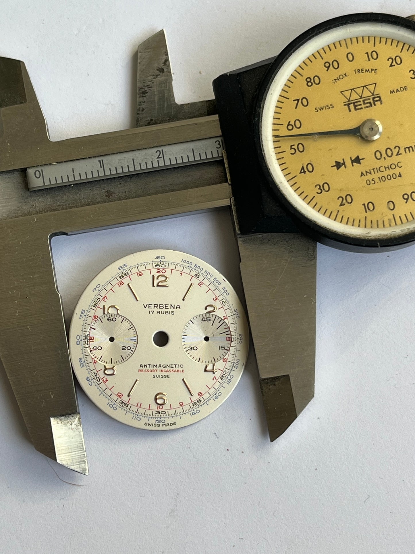 Verbene Antimagnetic Chronograph Dial Landeron 248