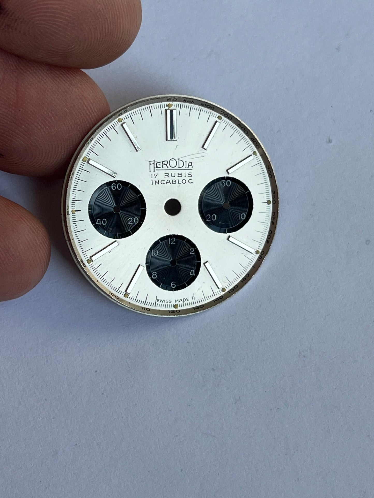 Herodia Valjoux 72 dial