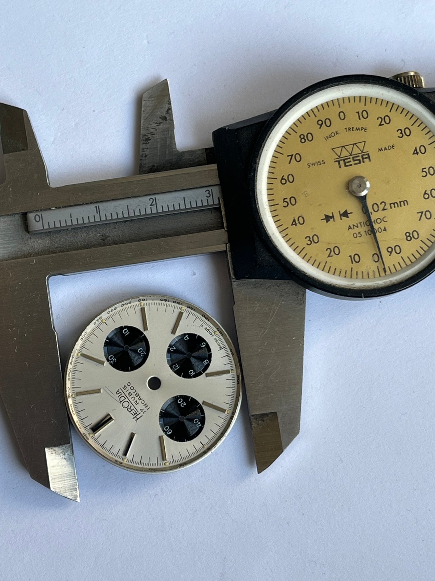 Herodia Valjoux 72 dial