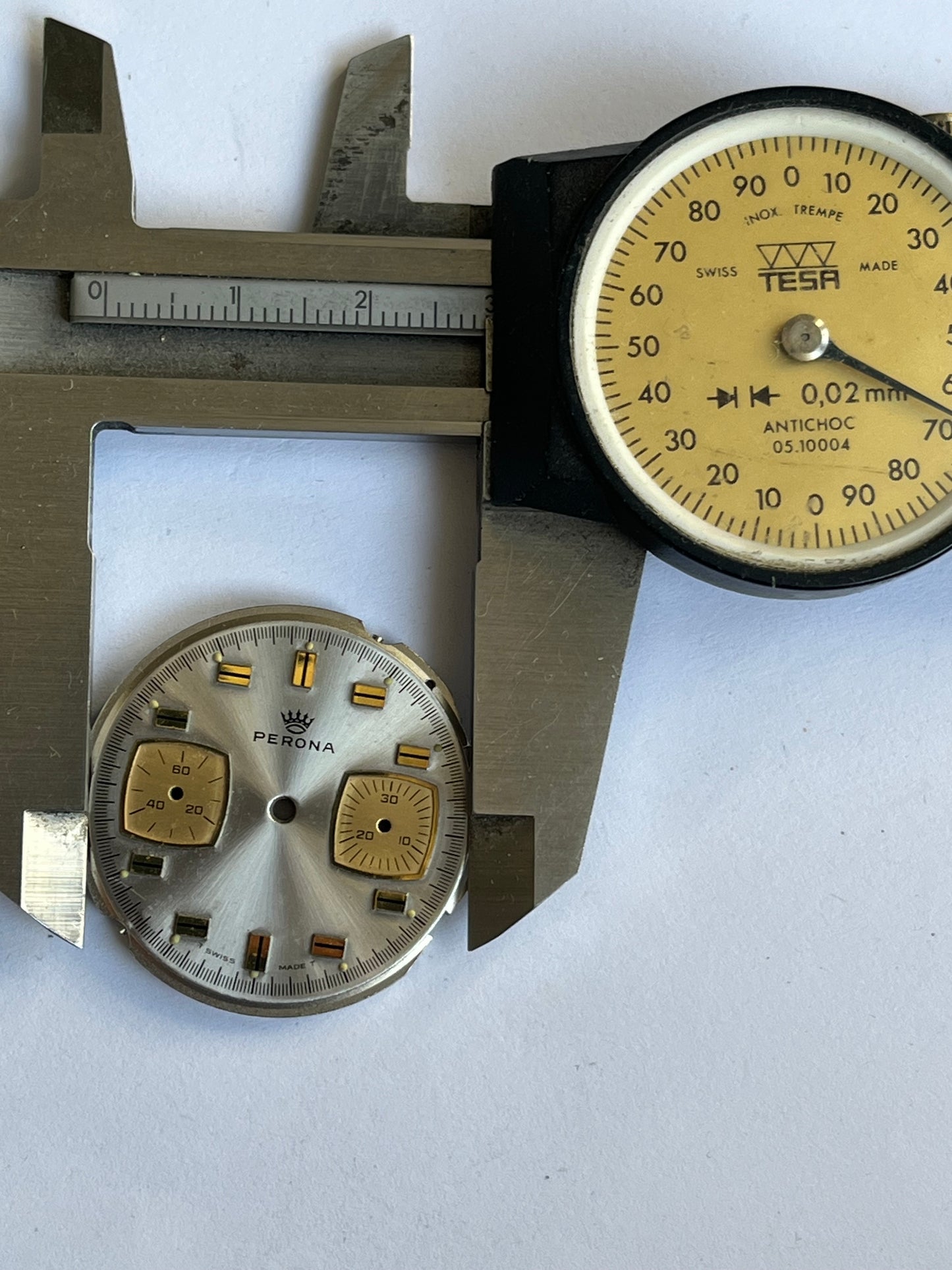 Perona Chronograph Dial Valjoux 7733