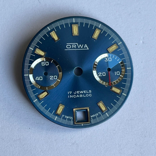 Orwa Chronograph Dial Valjoux 7734