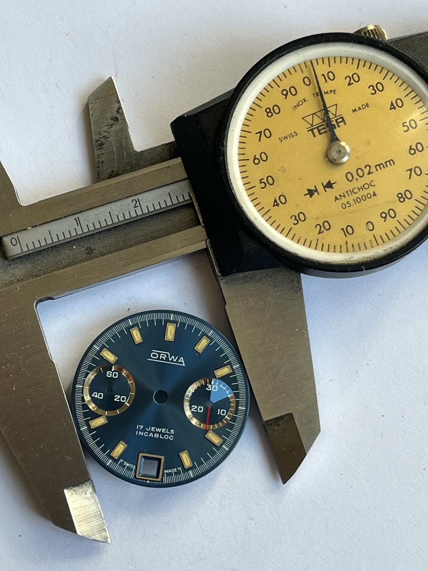 Orwa Chronograph Dial Valjoux 7734