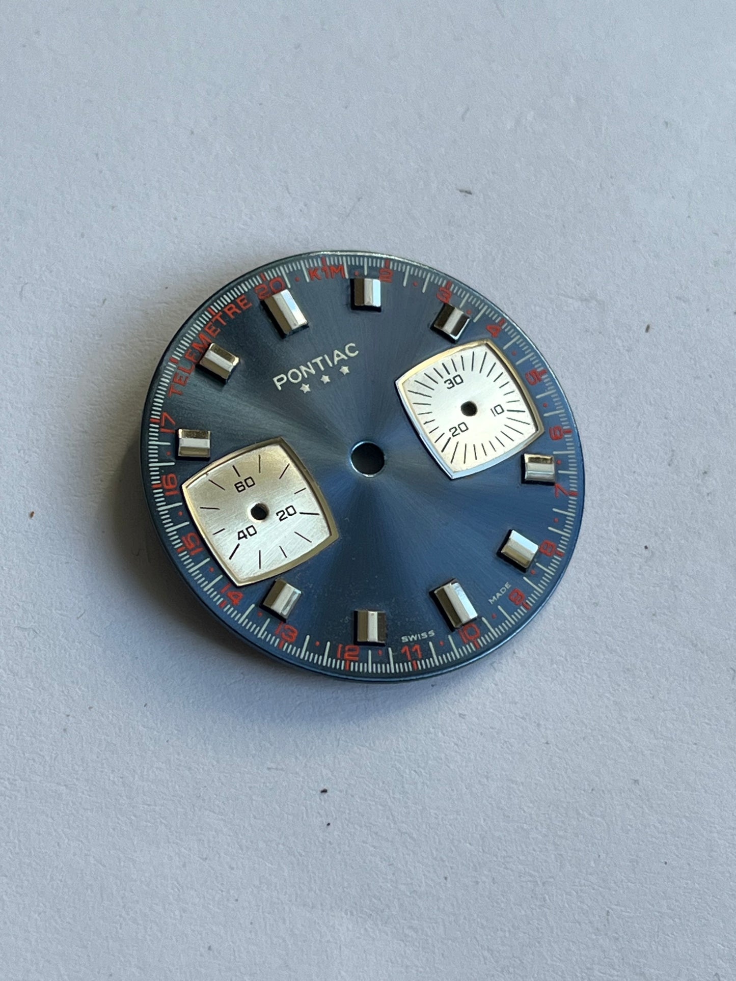 Pontiac Chronograph Dial Valjoux 7733