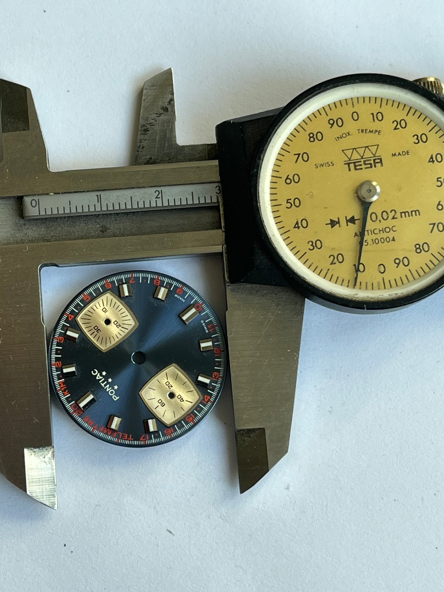Pontiac Chronograph Dial Valjoux 7733