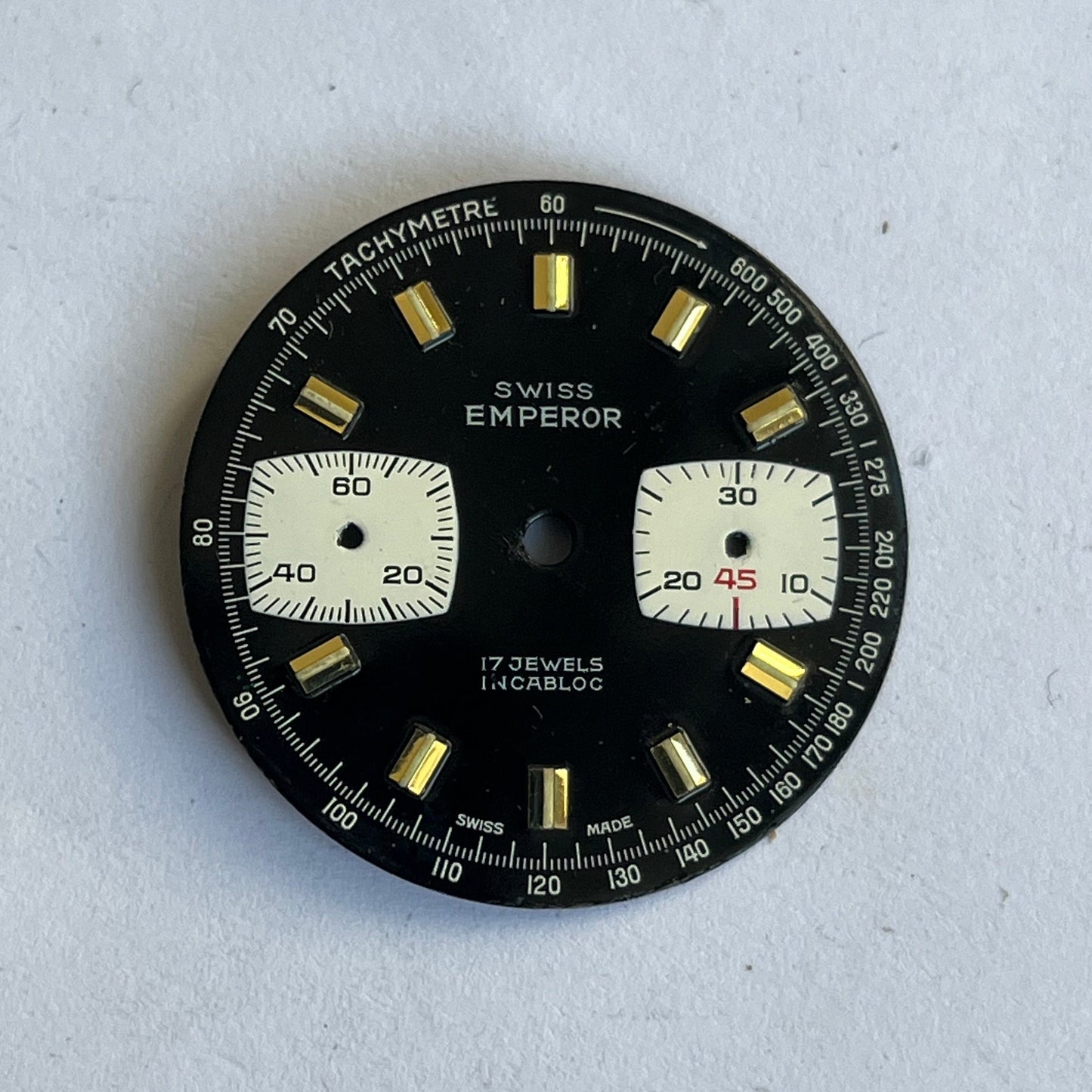 Swiss Emperor Valjoux 7733 Dial