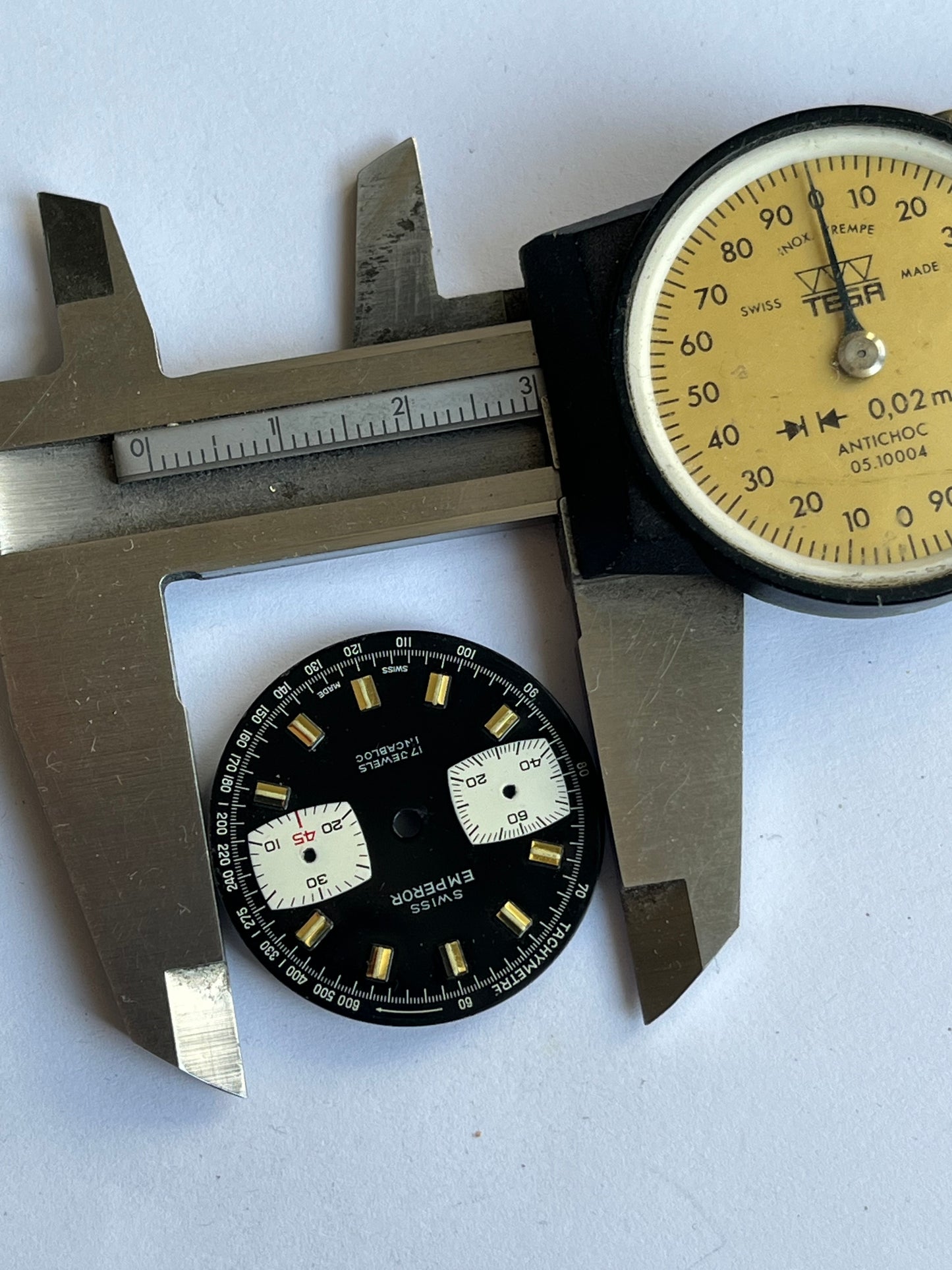 Swiss Emperor Valjoux 7733 Dial