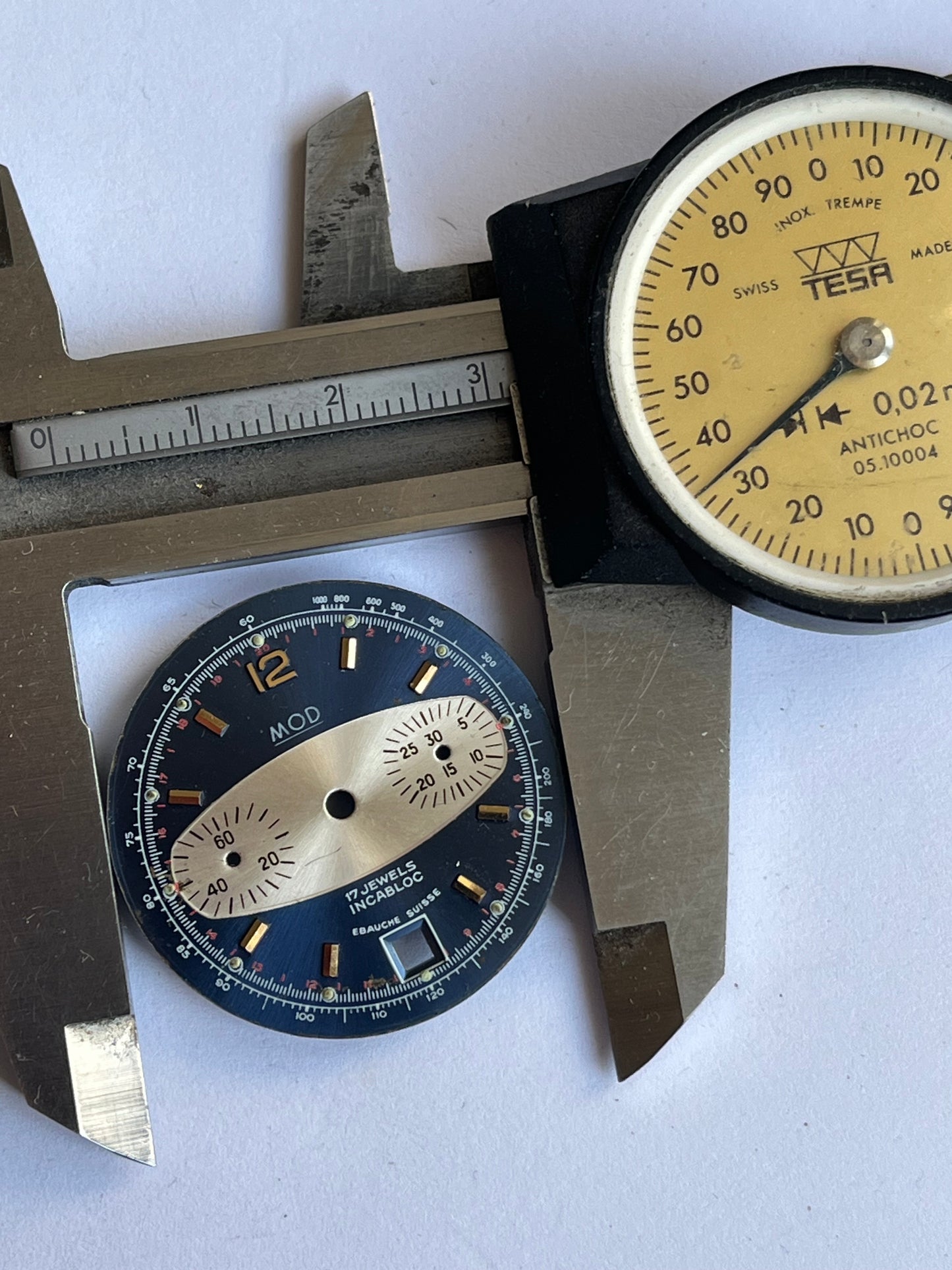 MOD Chronograph Dial Valjoux 7734