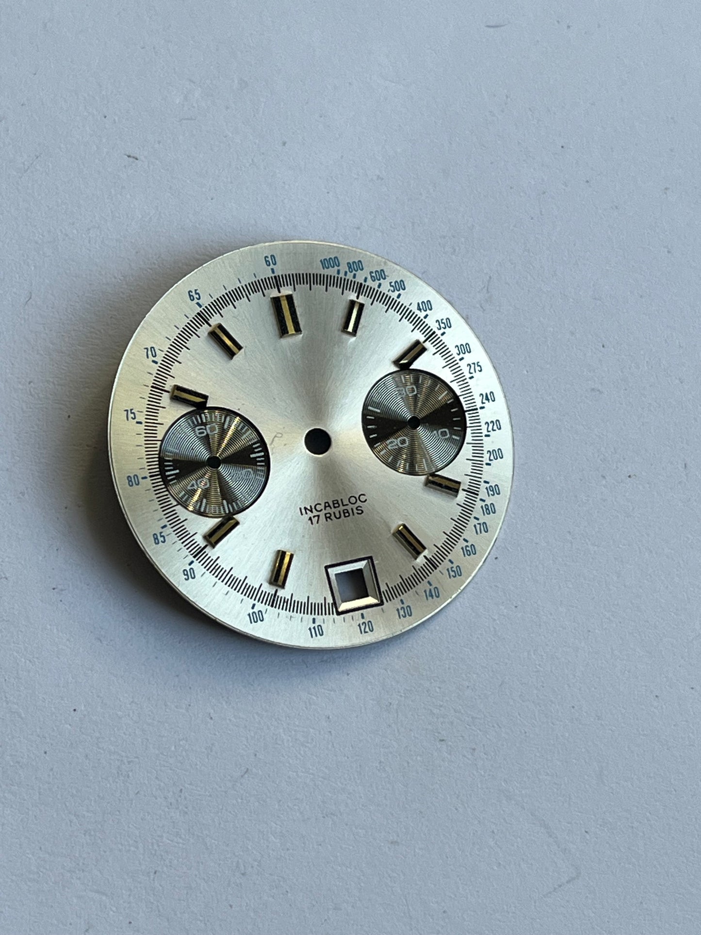Valjoux 7734 Chronograph Dial