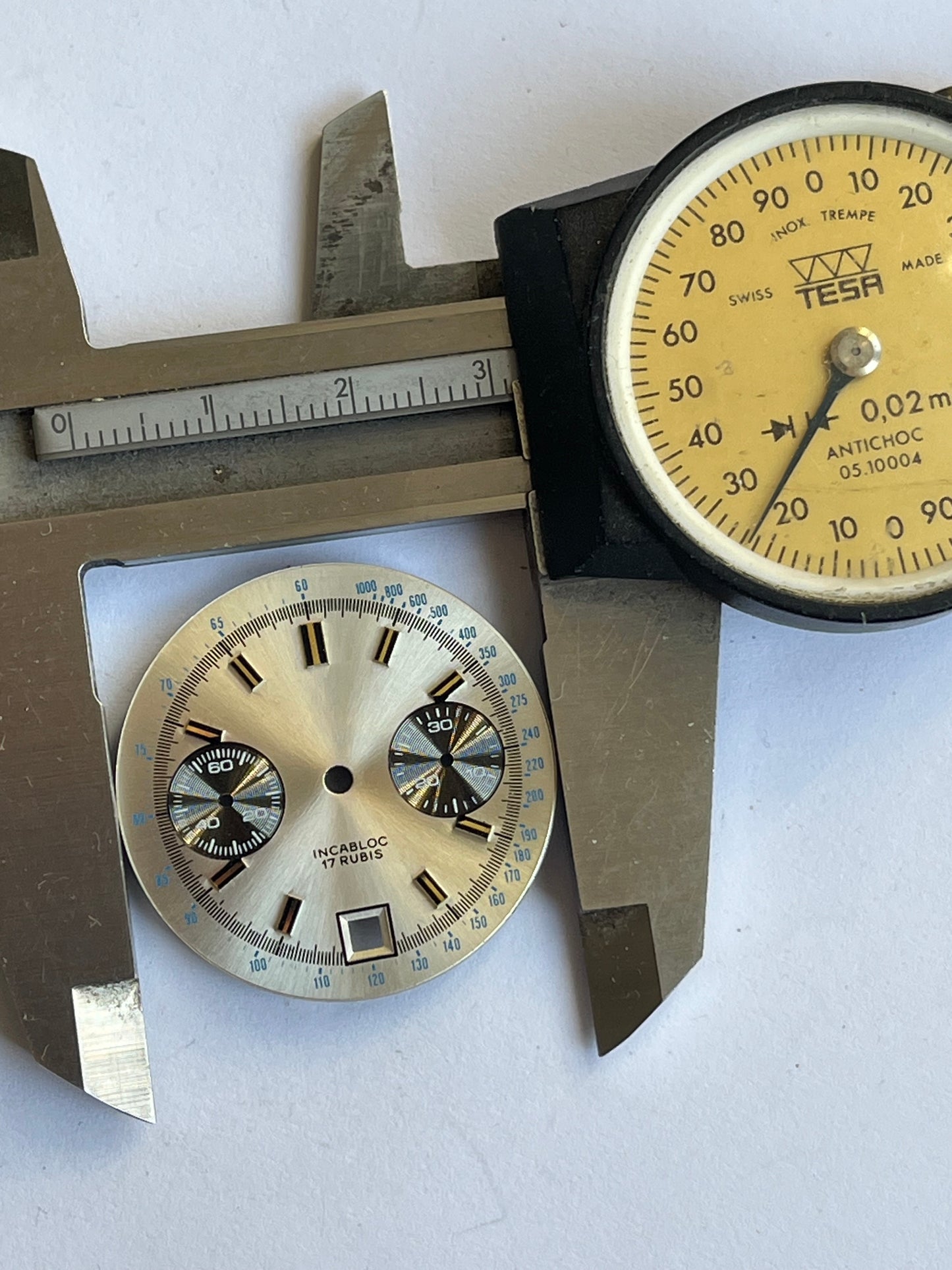 Valjoux 7734 Chronograph Dial