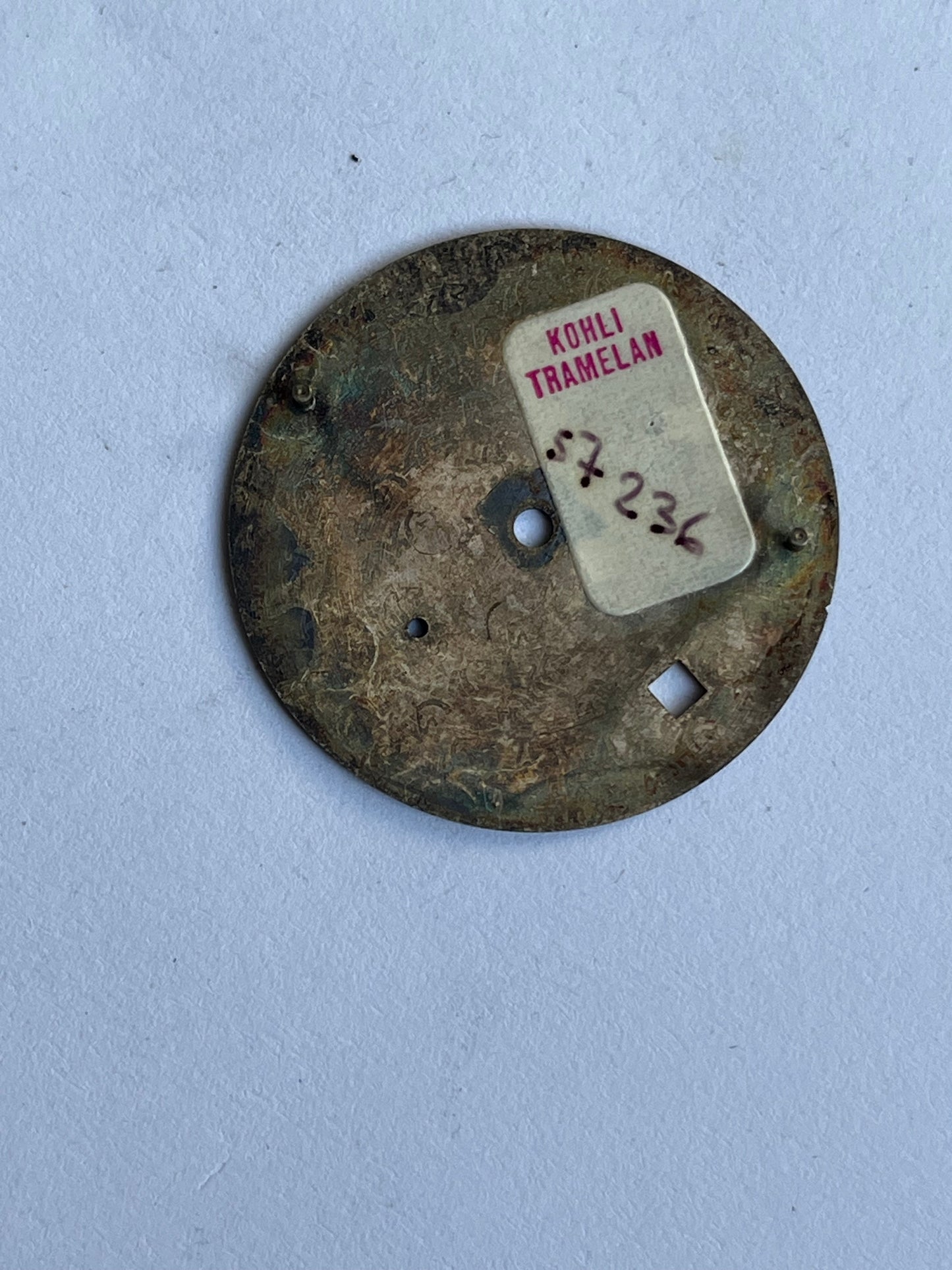 Dato Chrono Valjoux 7734 Chronograph Dial