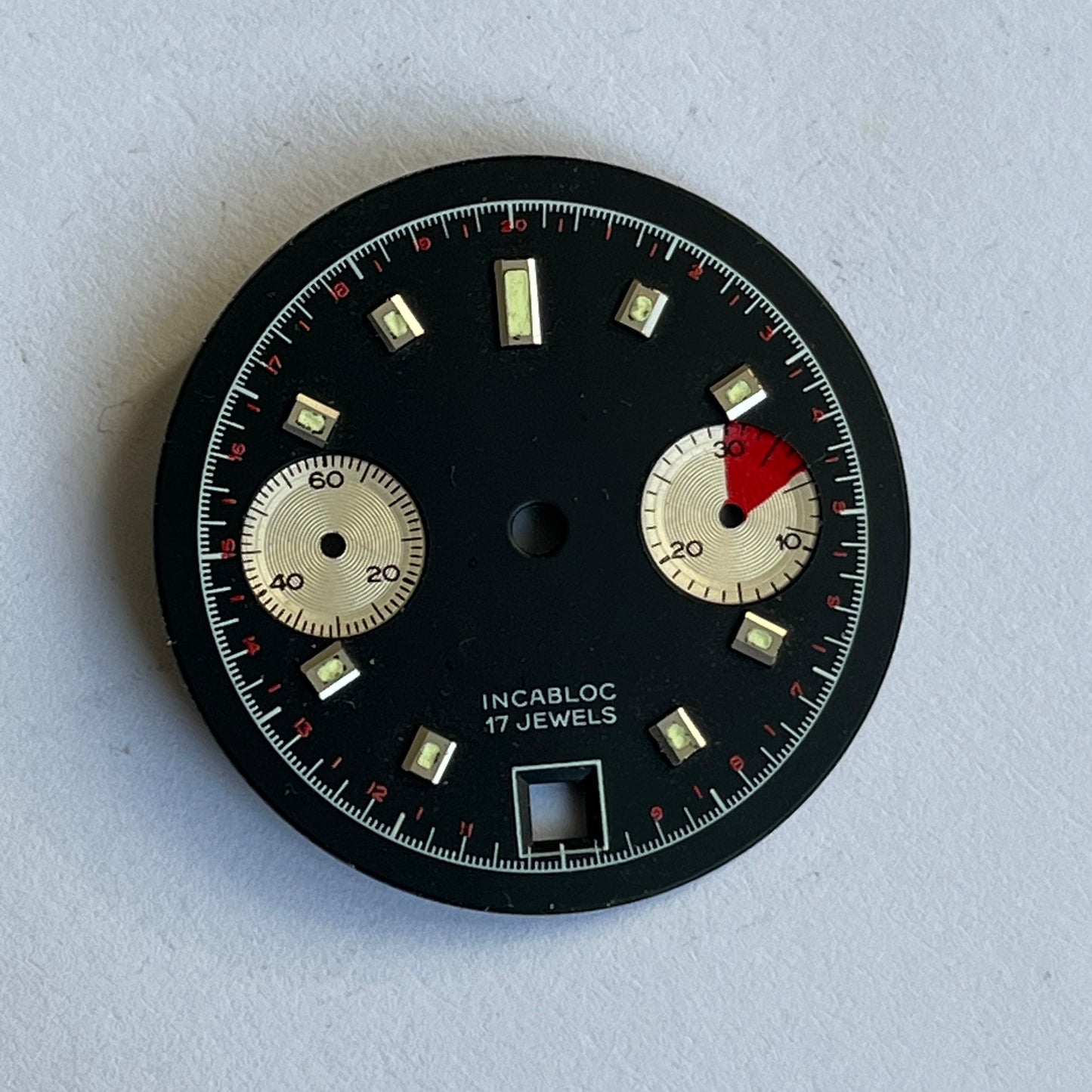 Valjoux 7734 Chronograph Dial