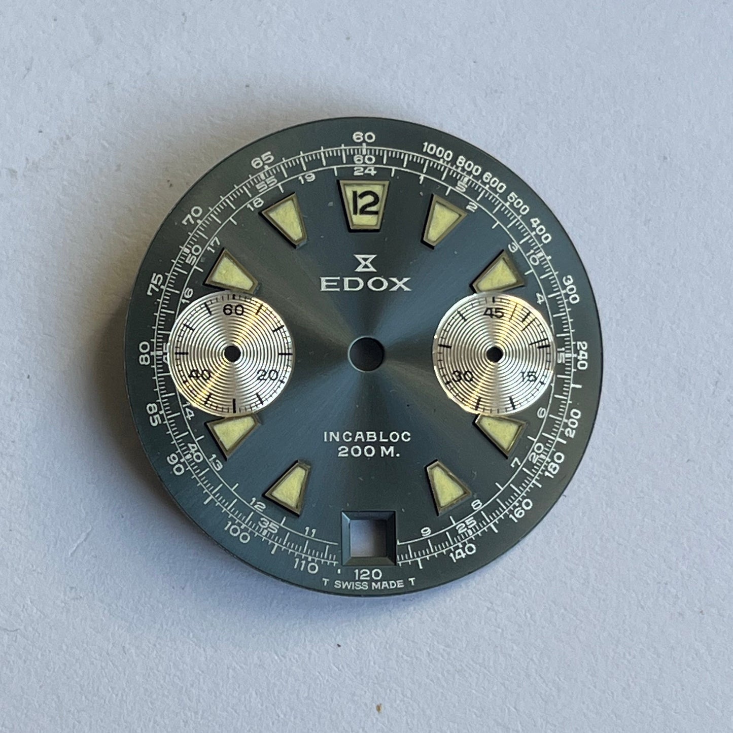 EDOX Valjoux 7734 Dial