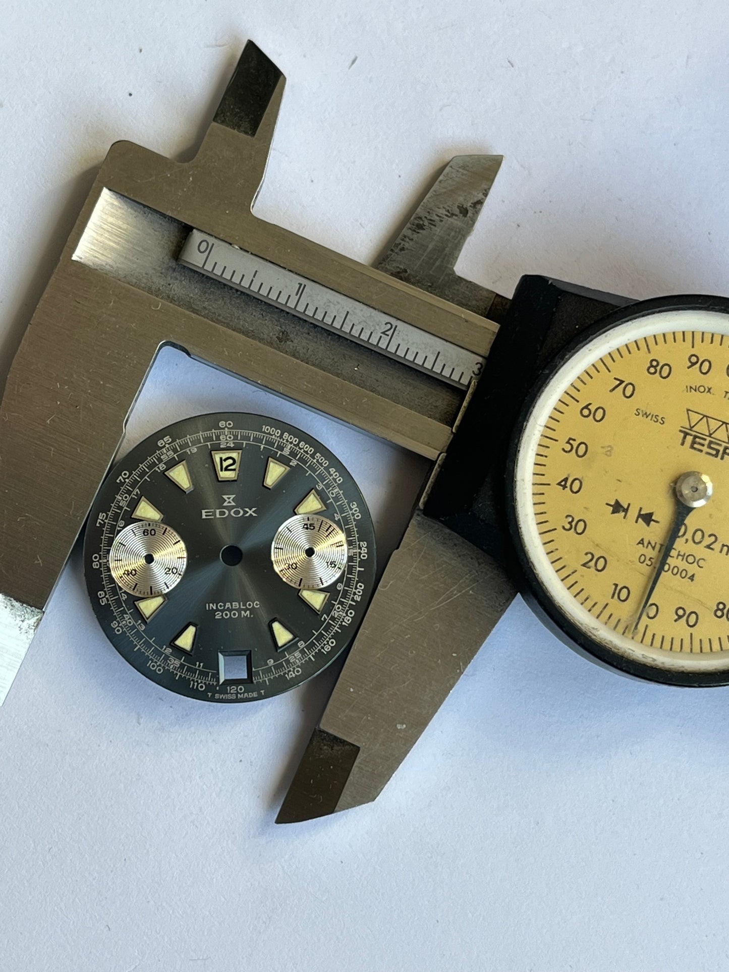 EDOX Valjoux 7734 Dial