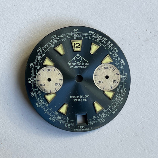 Mondaine Valjoux 7734 Dial