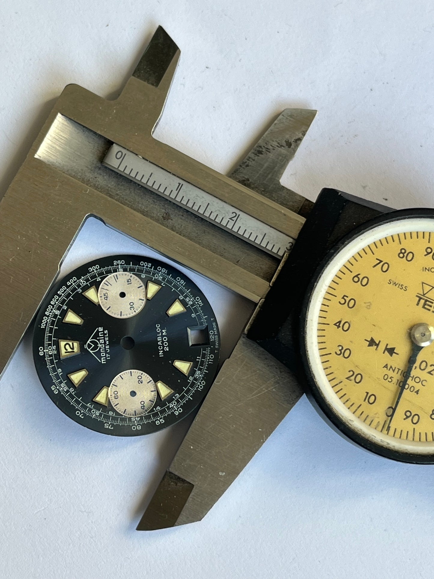 Mondaine Valjoux 7734 Dial