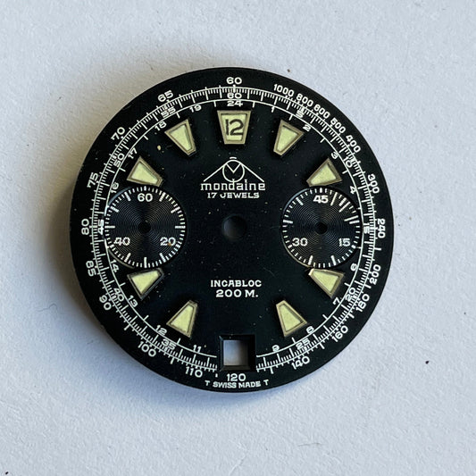 Mondaine Valjoux 7734 Dial