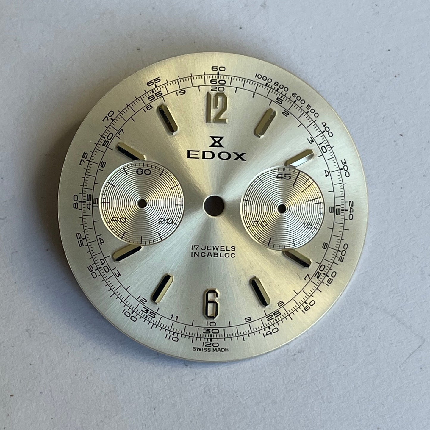 Edox Chronograph Dial Landeron 248