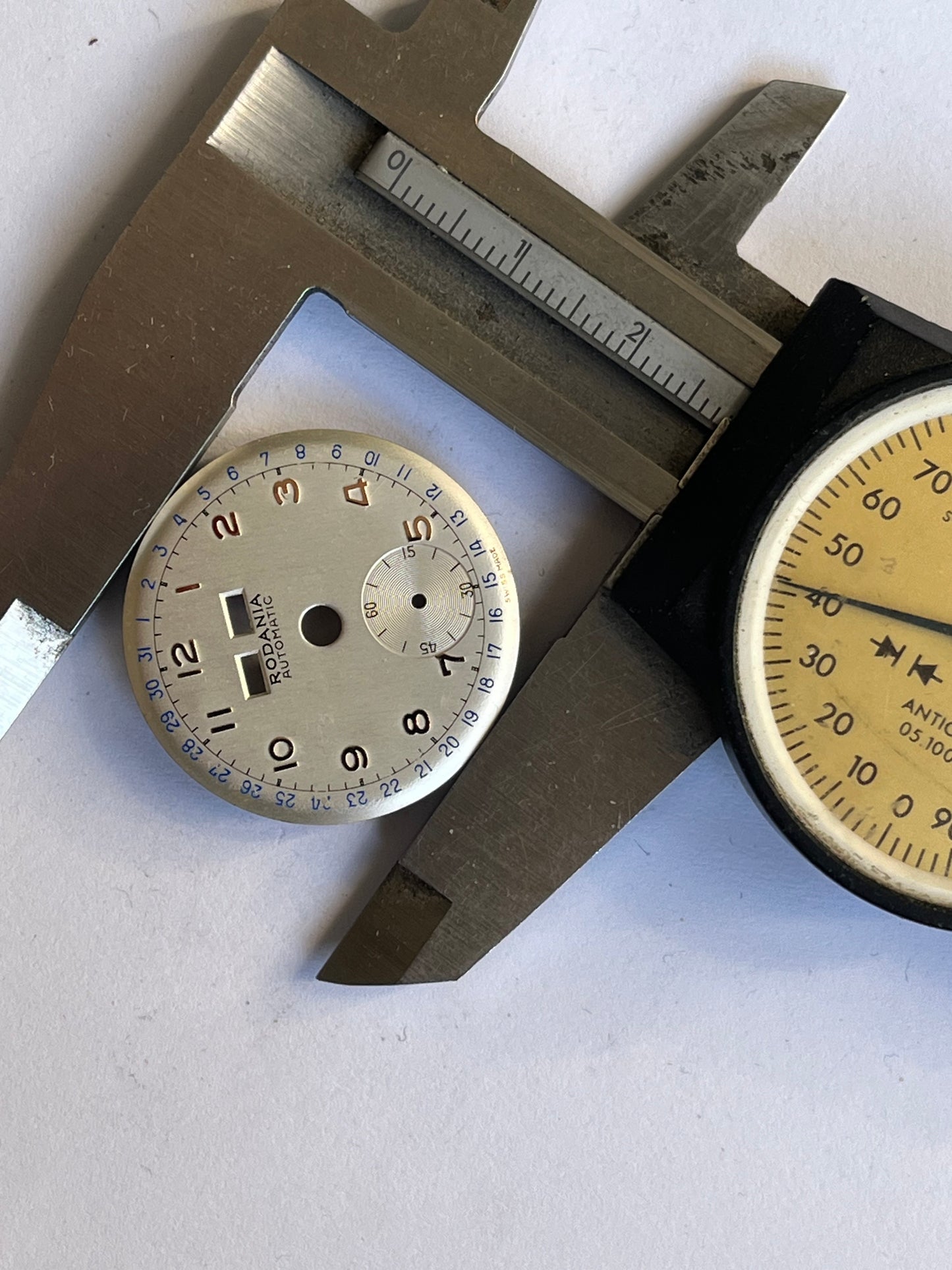 Rodania Triple Date Automatic Dial ø 27.4mm