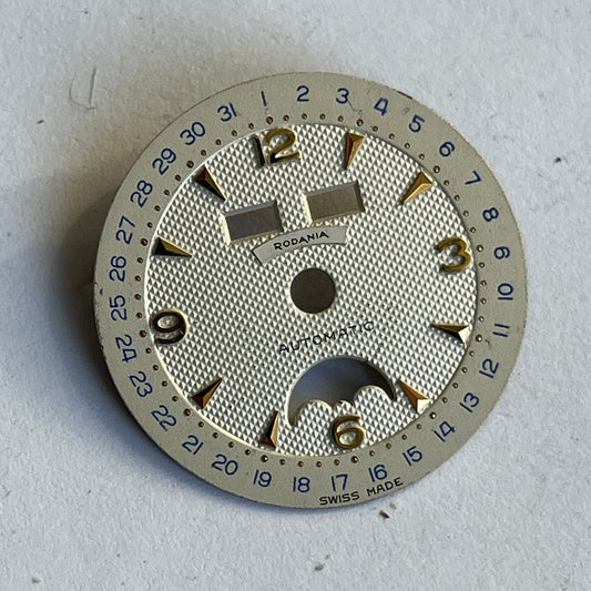 Rodania Automatic Triple Date Moonphase Dial