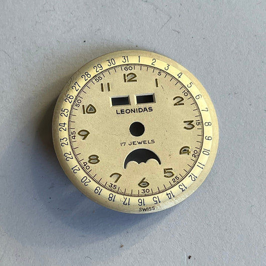 Leonidas Triple Date Moonphase Dial