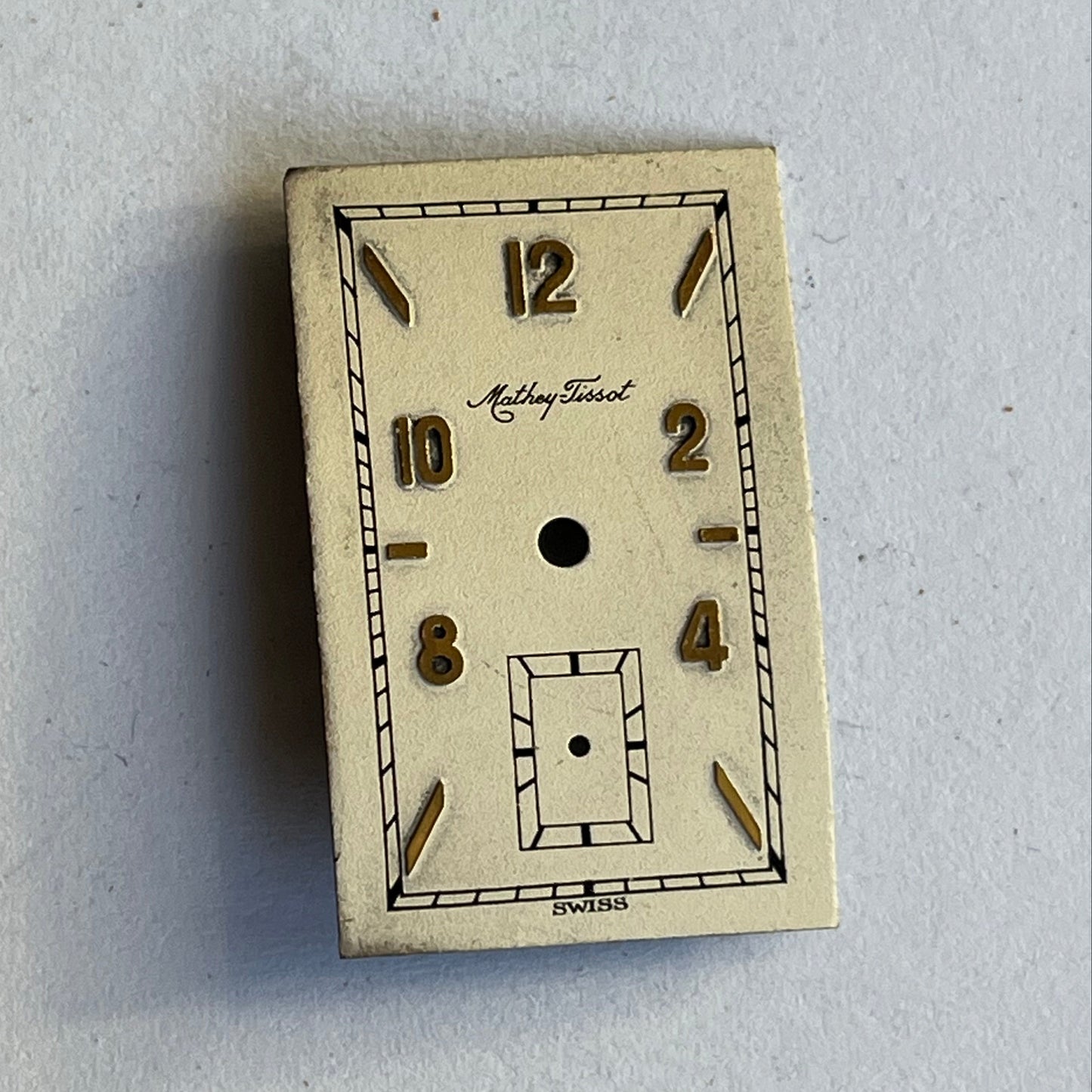 Mathey-Tissot Art Deco Dial