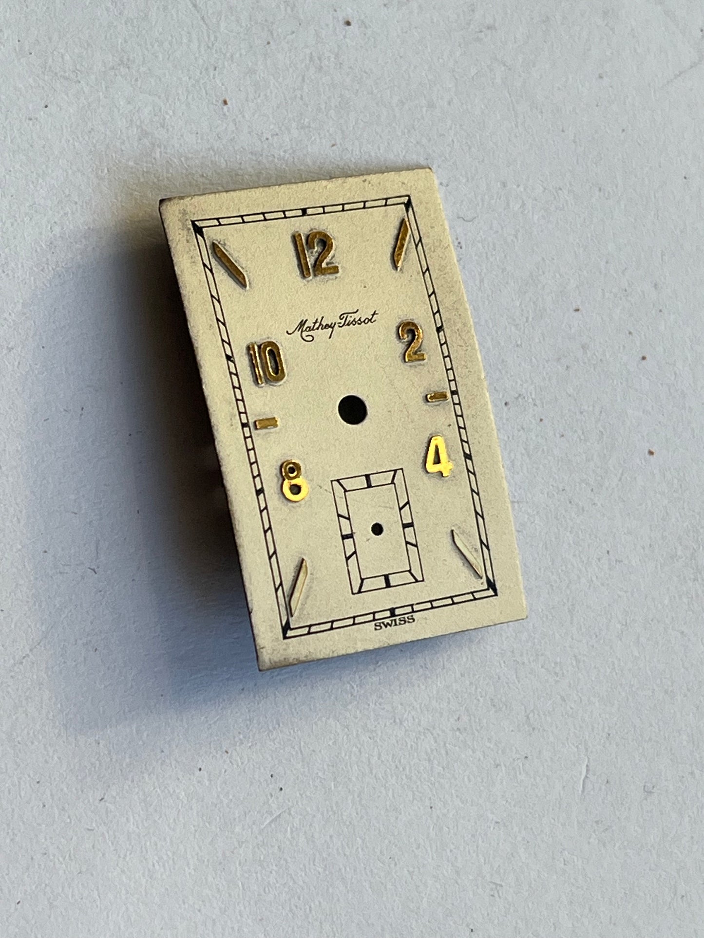 Mathey-Tissot Art Deco Dial