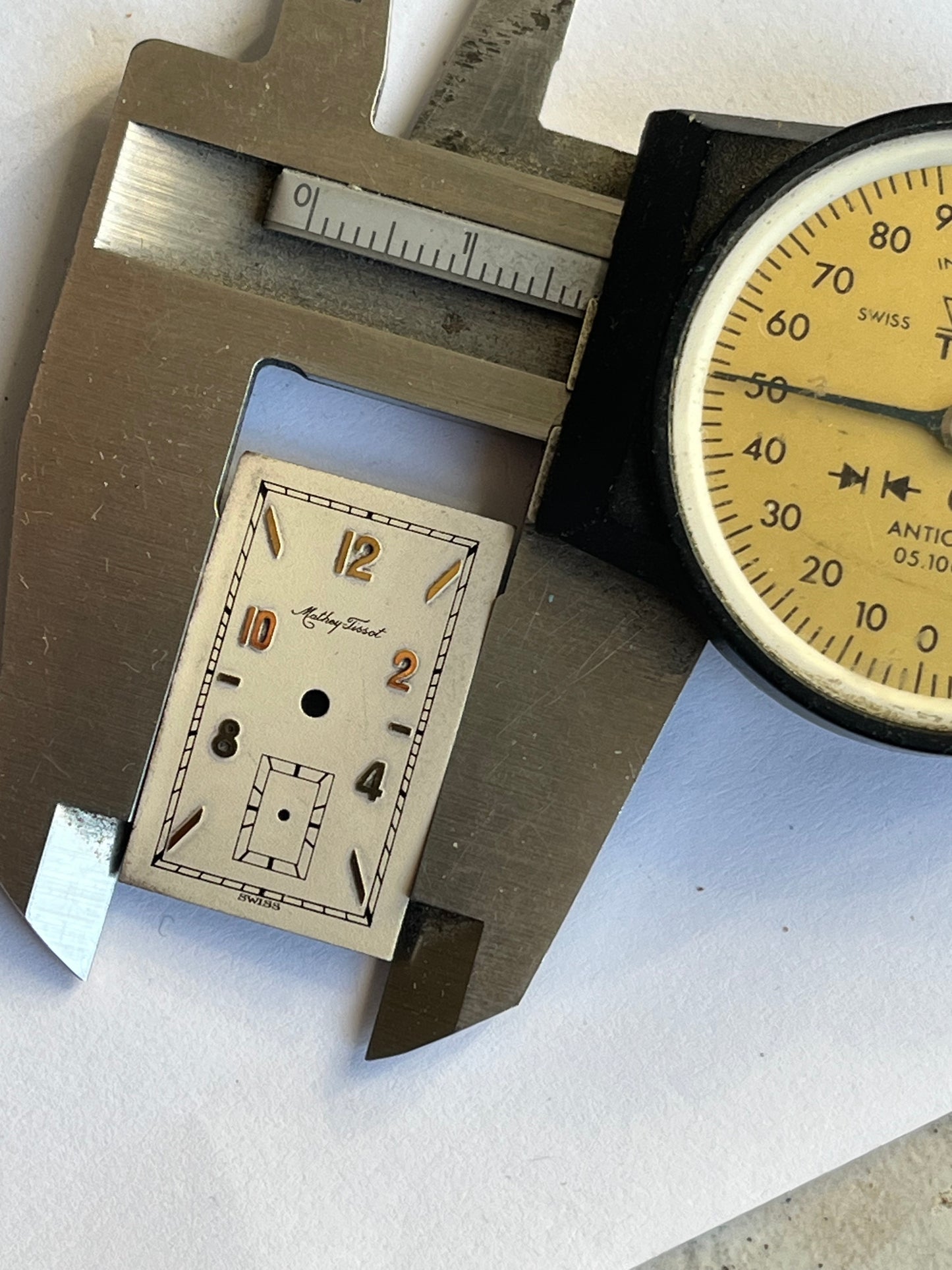 Mathey-Tissot Art Deco Dial