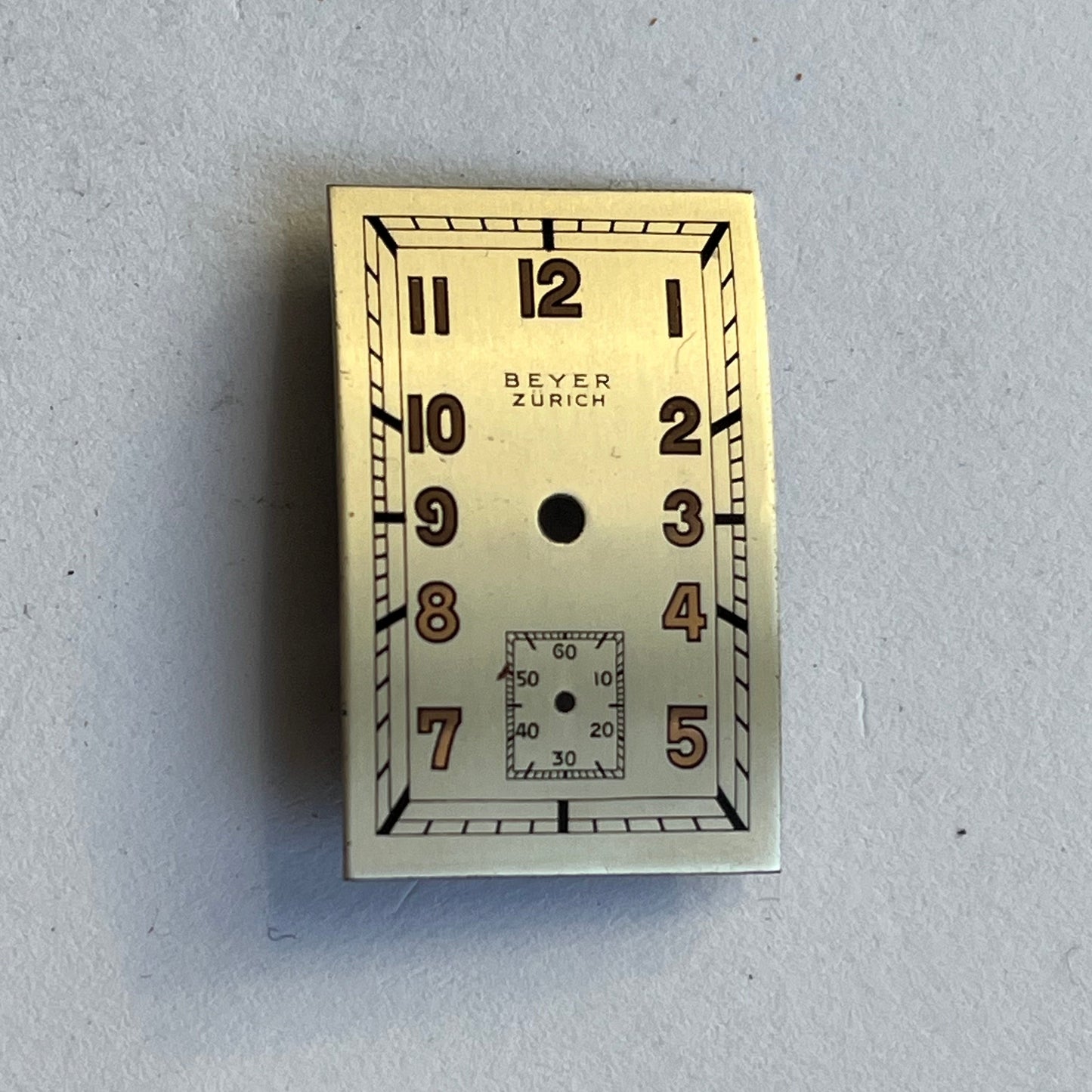 Beyer Zürich Art Deco Dial