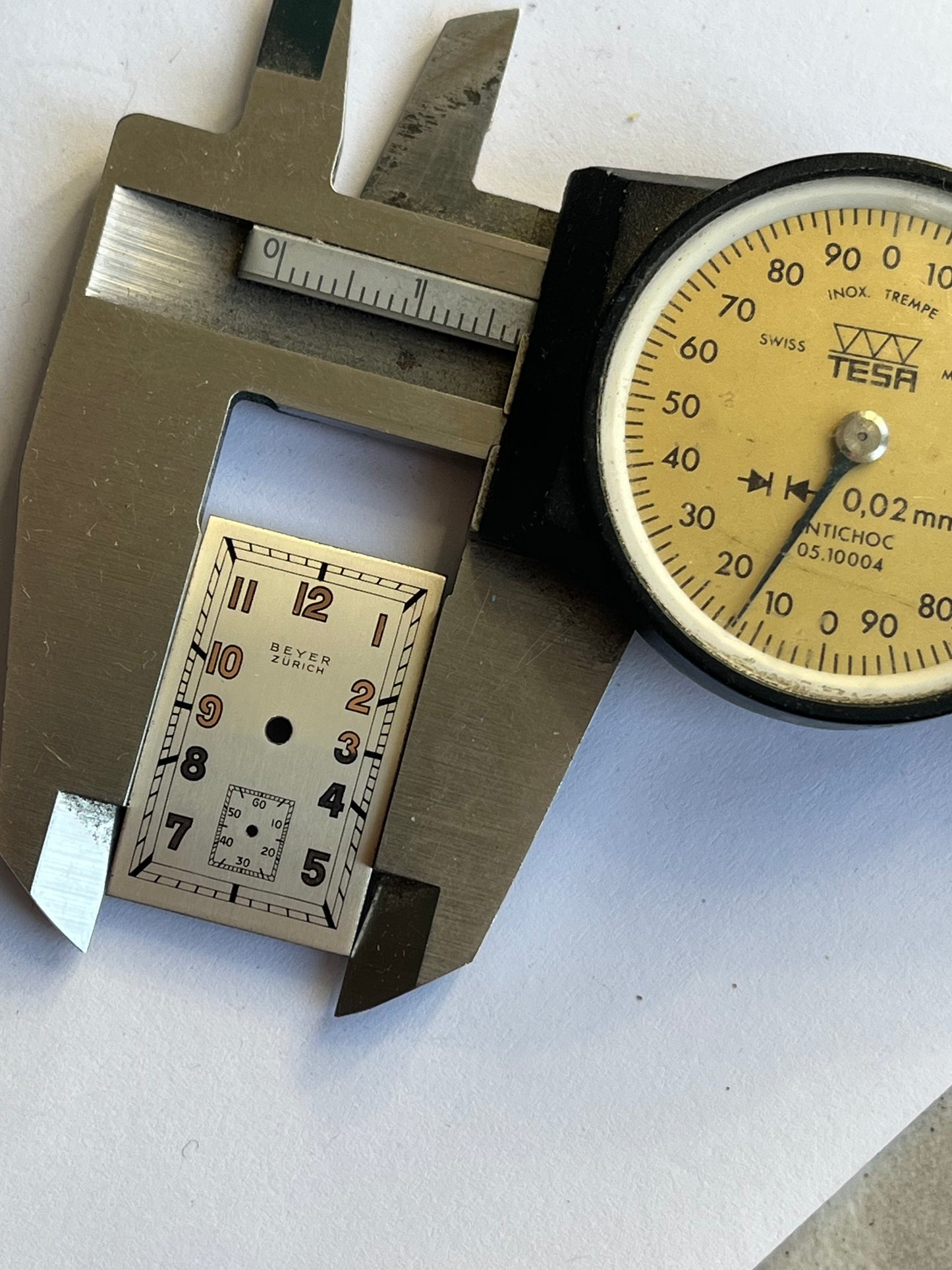 Beyer Zürich Art Deco Dial