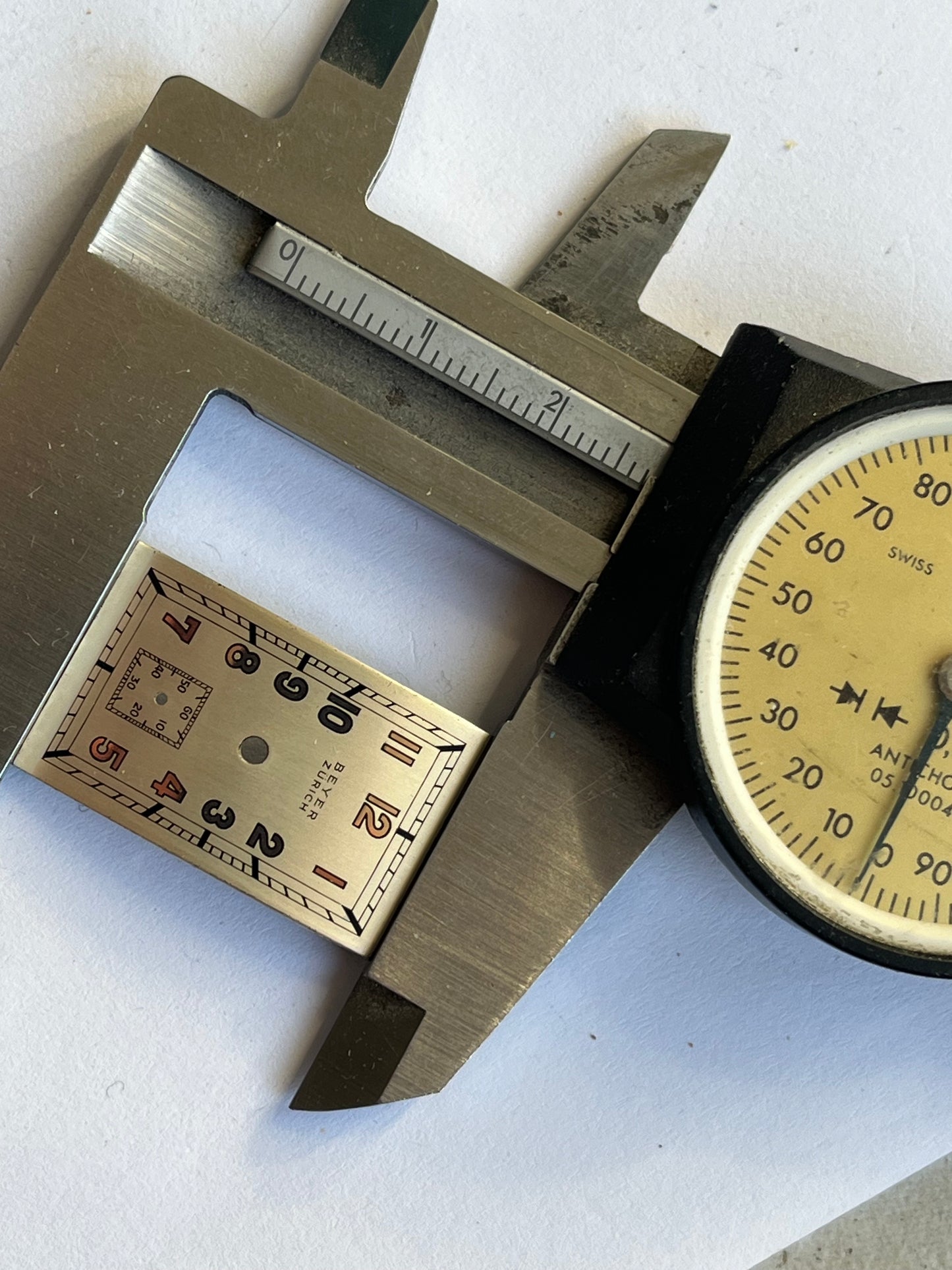 Beyer Zürich Art Deco Dial