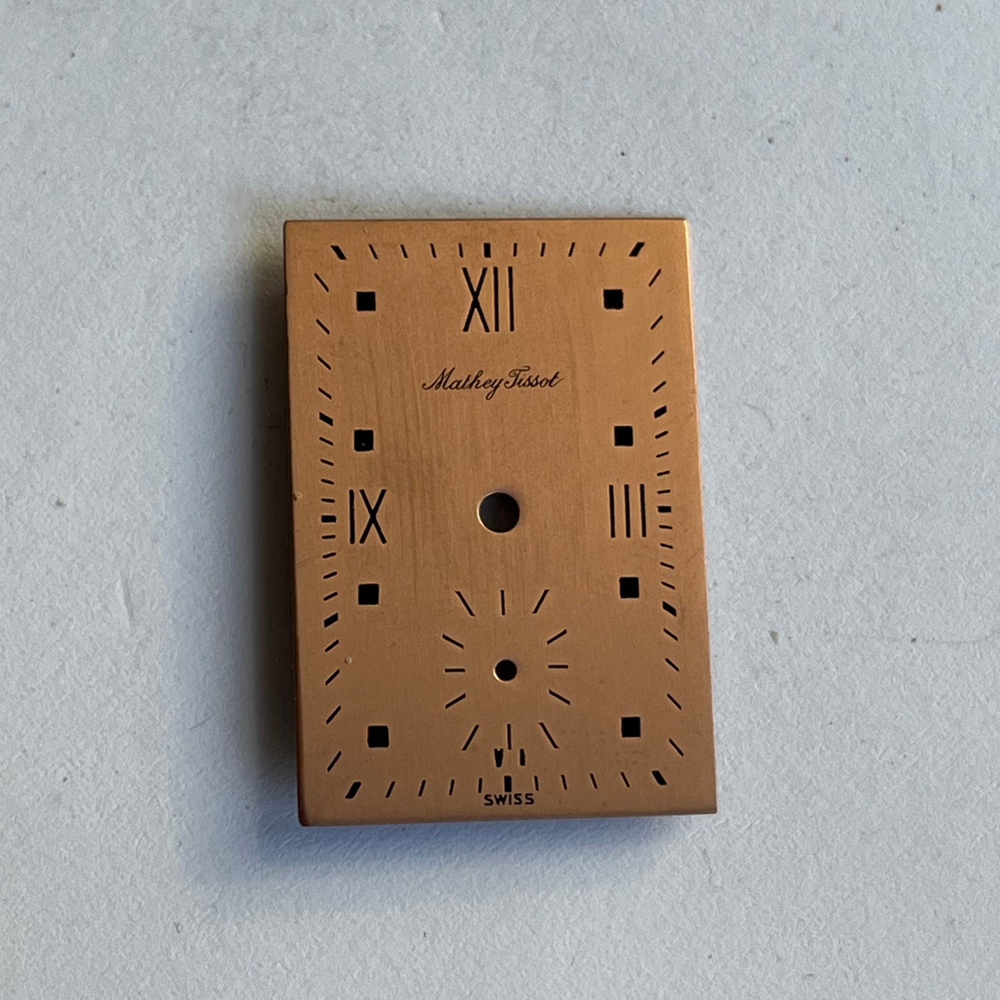 Mathey-Tissot Art Deco Dial