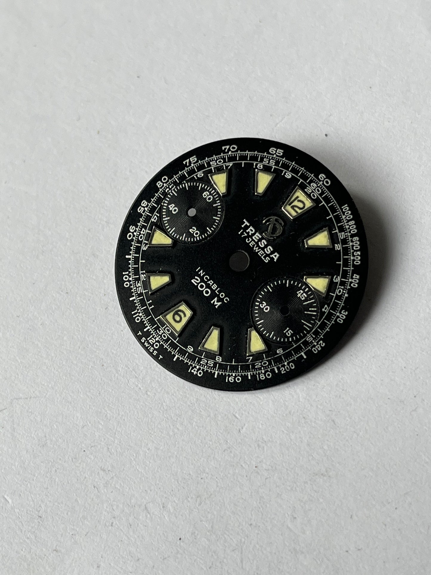 Tressa 200m Chronograph Dial Landeron 248