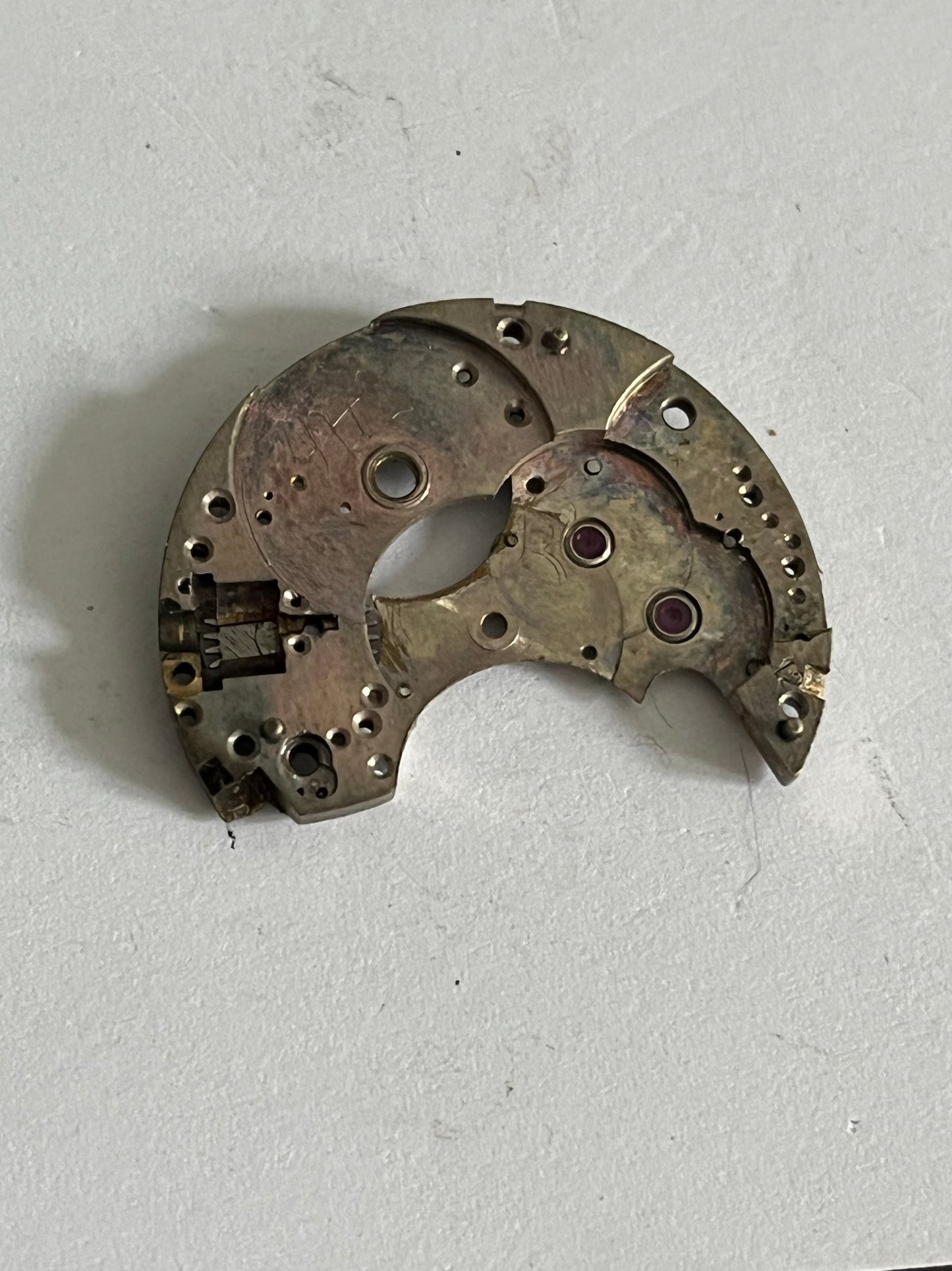 Minerva Chronograph Cal 13-20 Plate