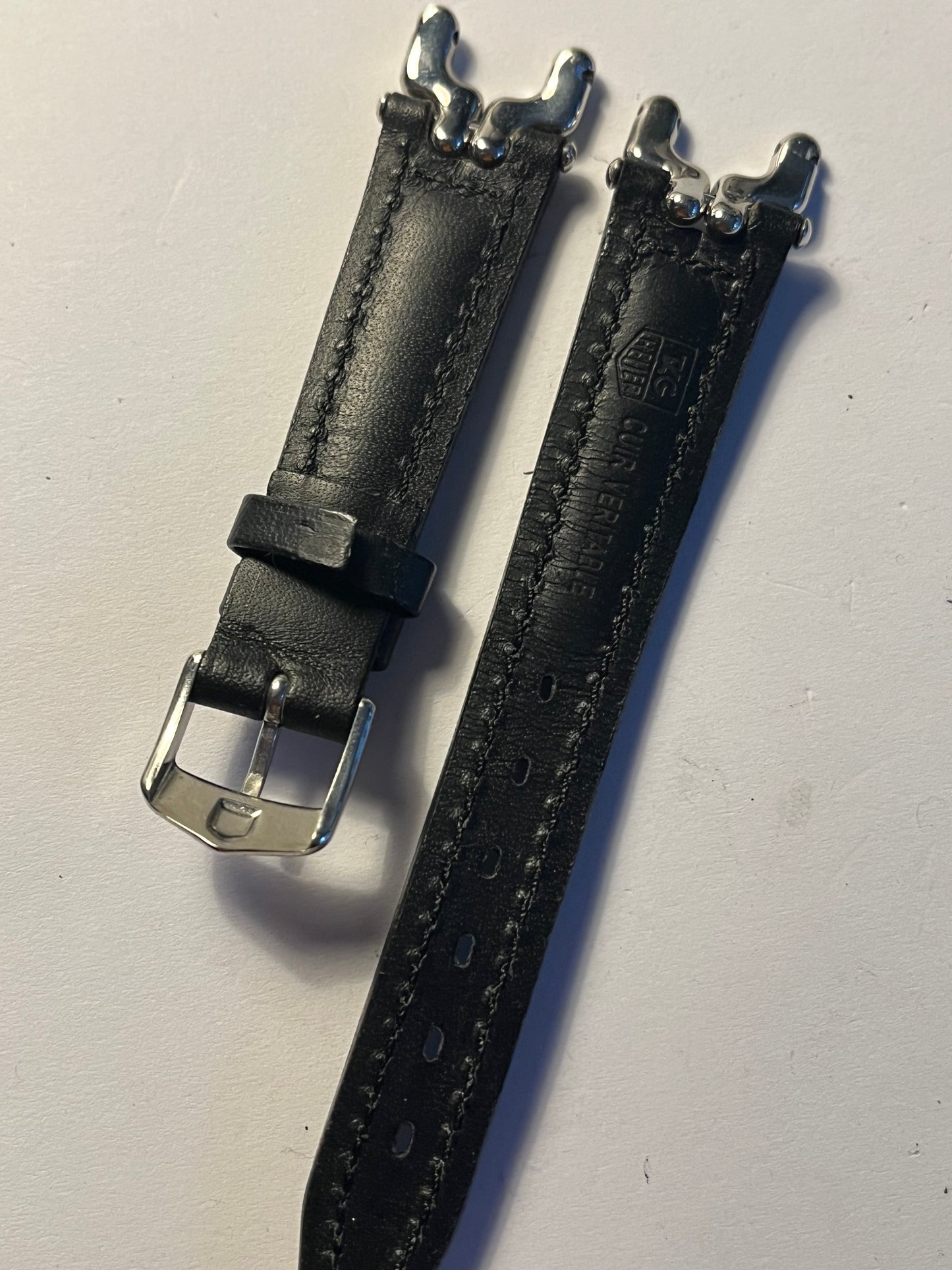 TAG Heuer Leather Strap vintage 1980's