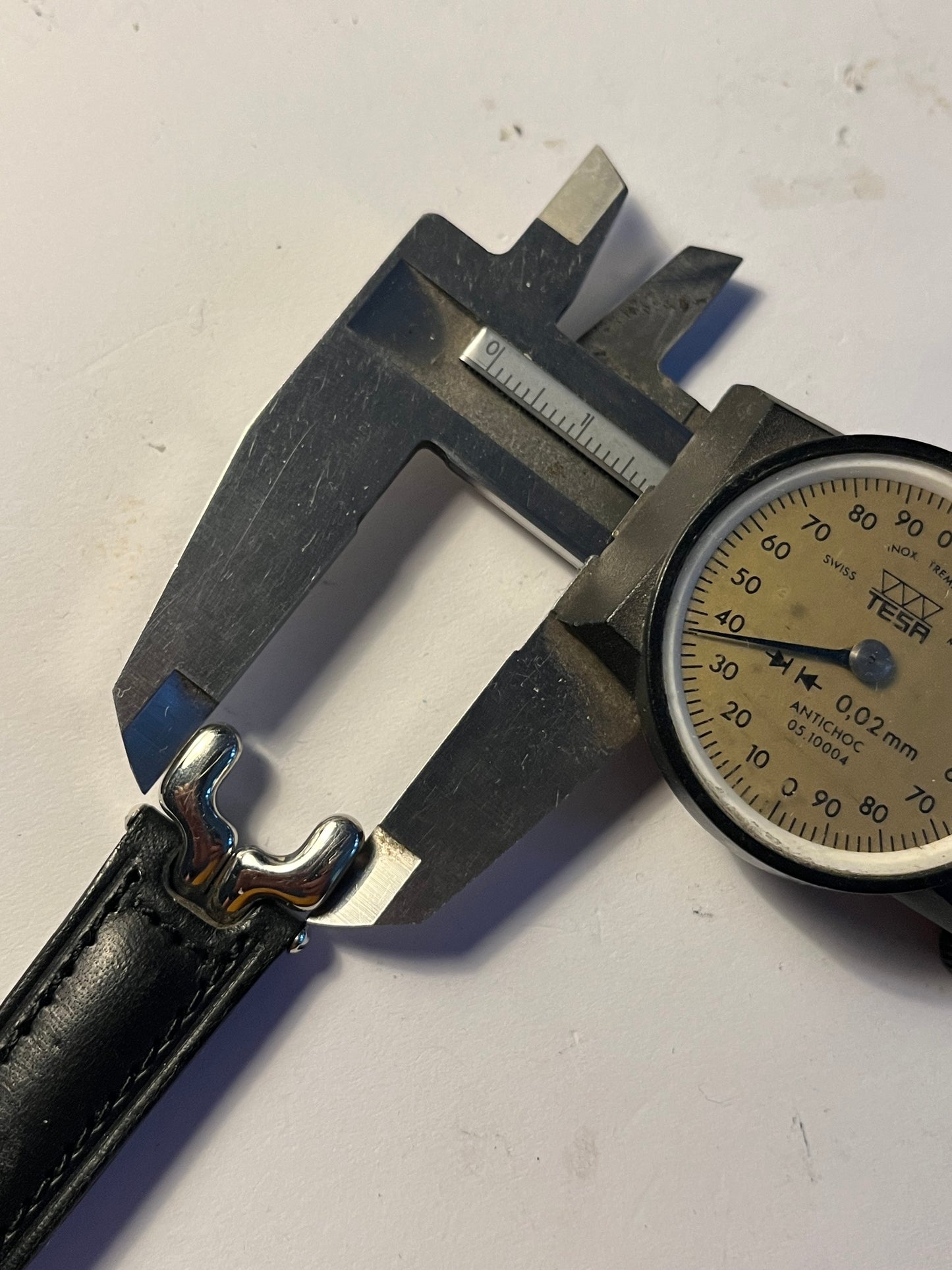 TAG Heuer Leather Strap vintage 1980's