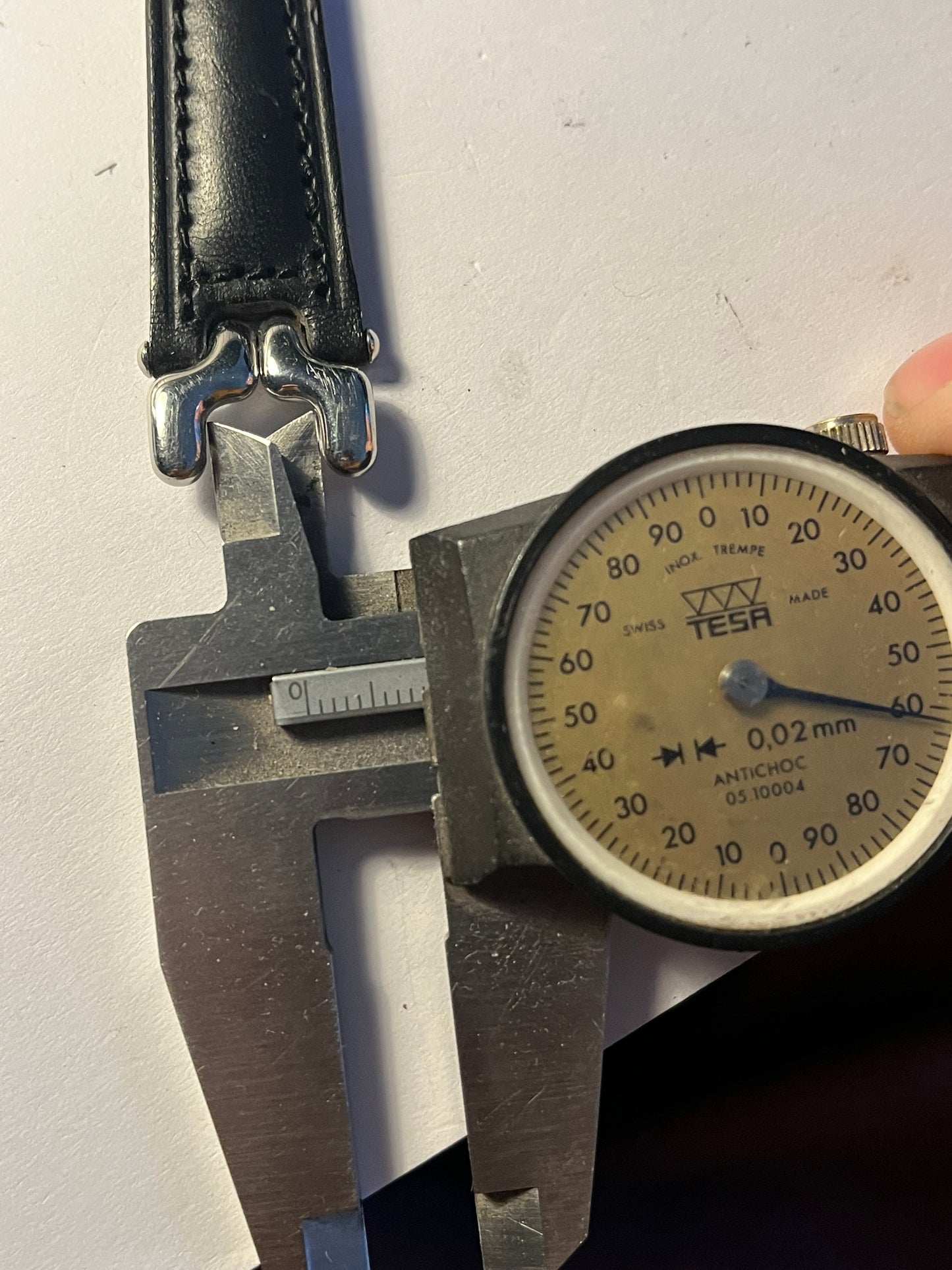 TAG Heuer Leather Strap vintage 1980's