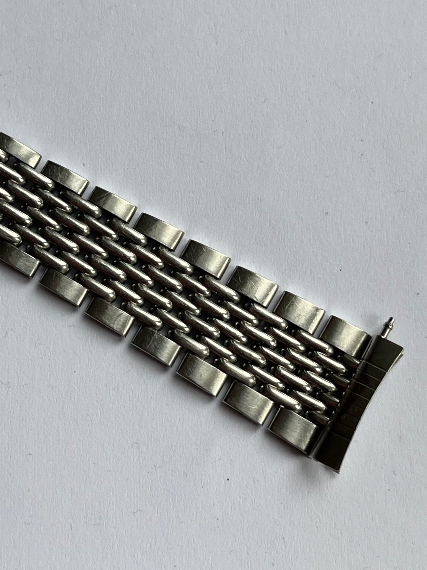 Heuer GF (Gay Freres) BoR Steel Bracelet with HLC Endlinks