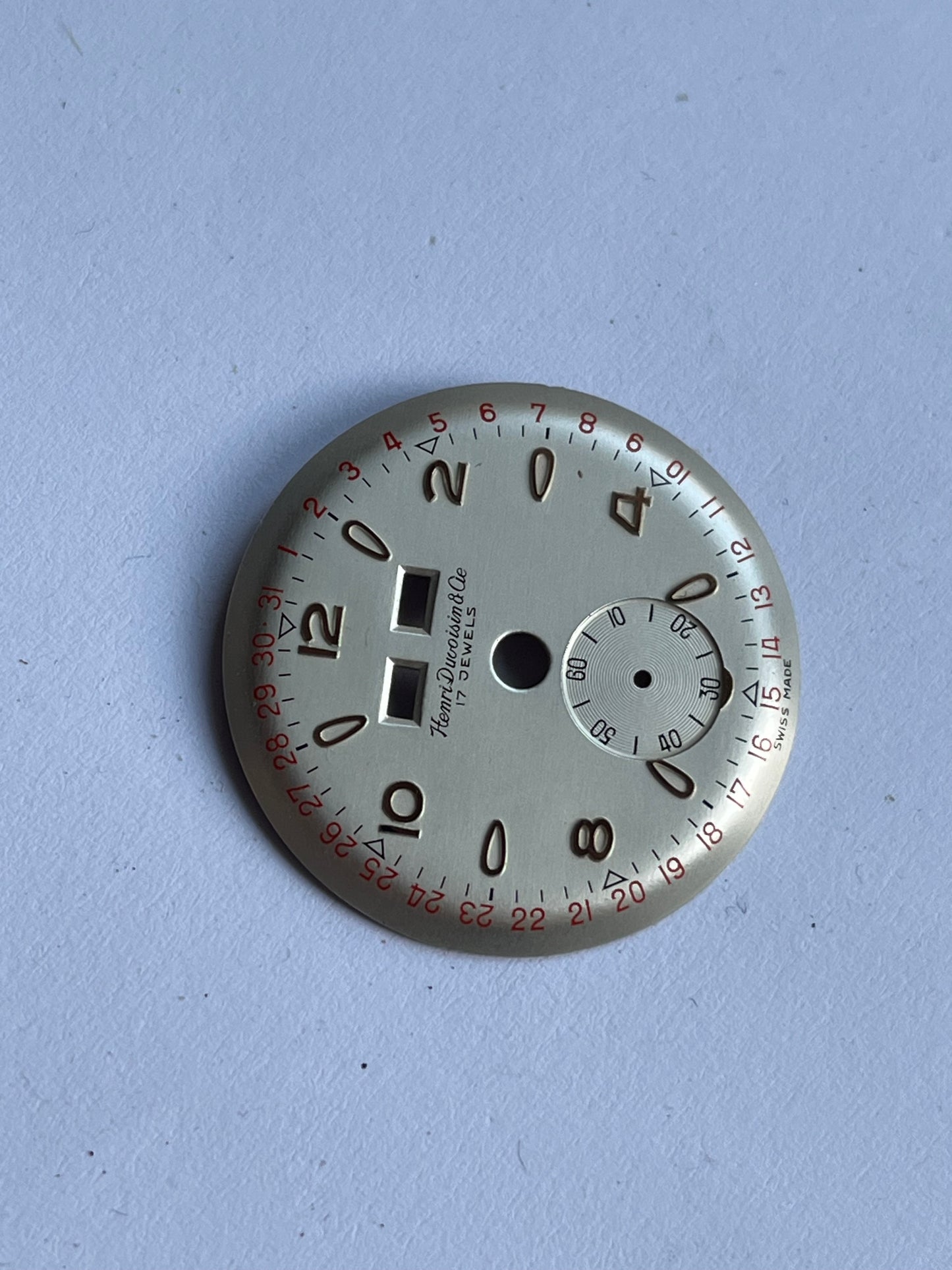 Henri Duvoisin Venus 204 Dial