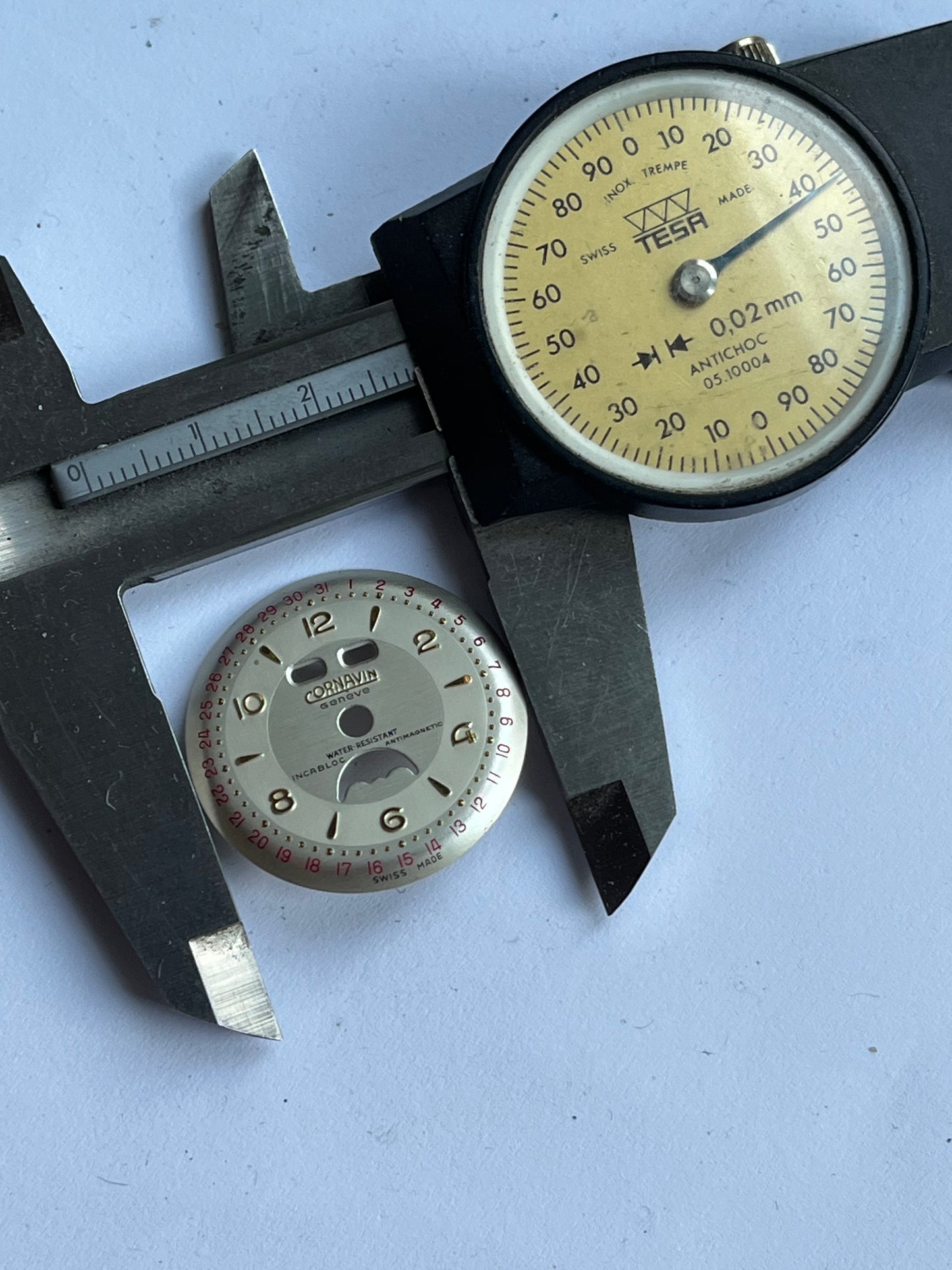 Cornavin Triple Date Moonphase Dial