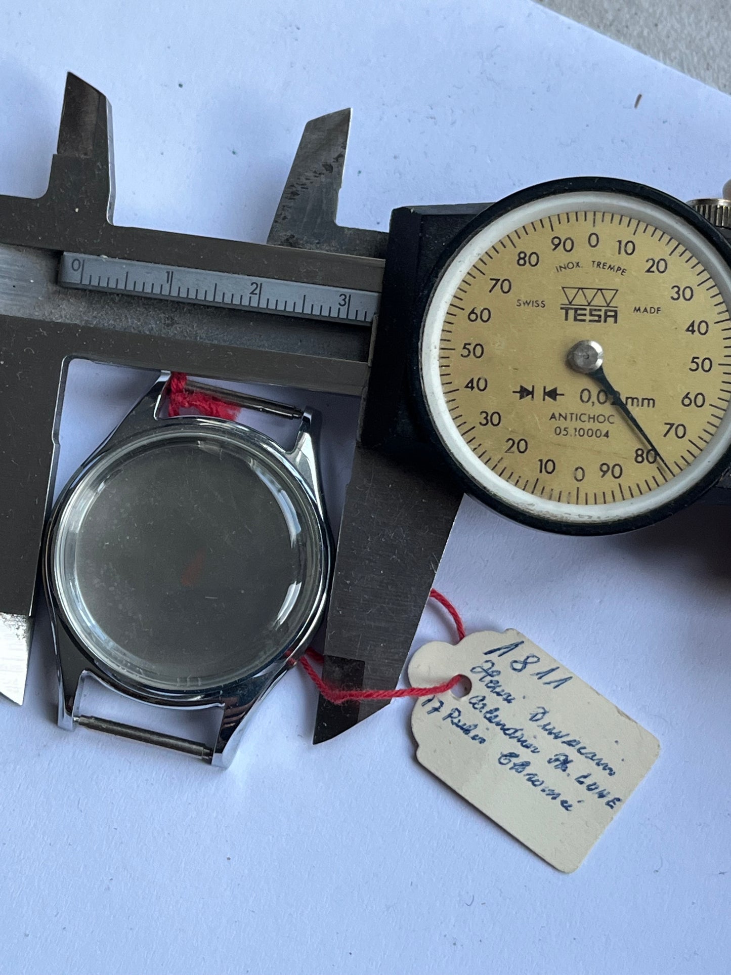 Henri Duvoisin Triple Calendar Venus 203 Case